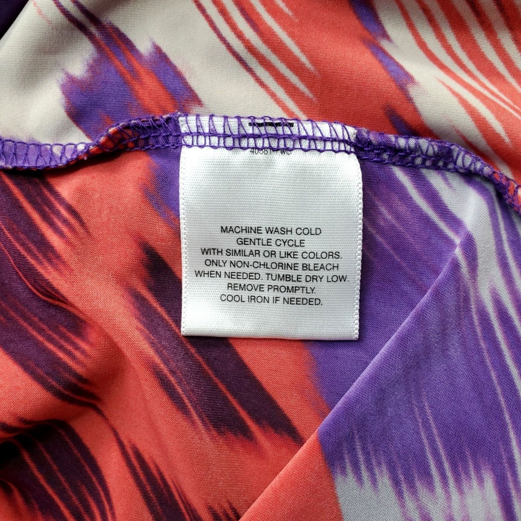Vintage Attention Wrap Dress Womens Large Multi Geo Print Belted Waist Vacation Beach Dress Size L / US 10 / IT 46 - 8 Thumbnail