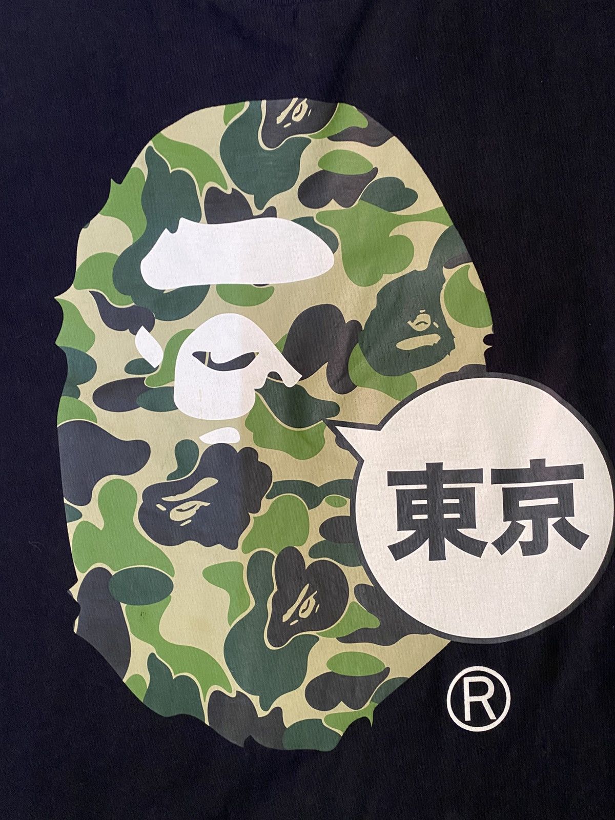 Bape Bape Tokyo City Big Ape Head Tee Size US XL / EU 56 / 4 - 2 Thumbnail