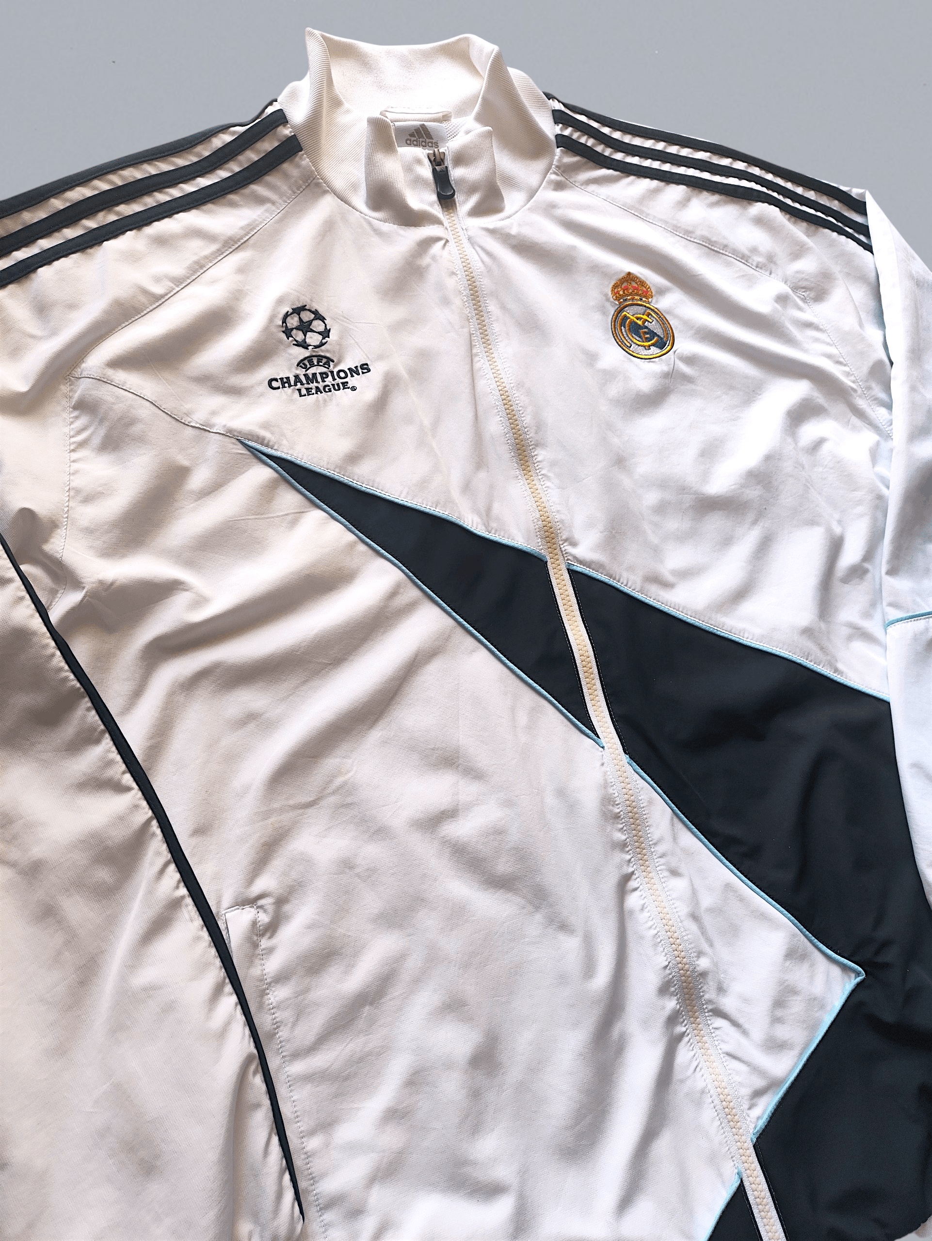 Adidas Vintage Real Madrid x adidas 2009/10 UCHL Tracksuit Men 2XL Size US XXL / EU 58 / 5 - 14 Thumbnail