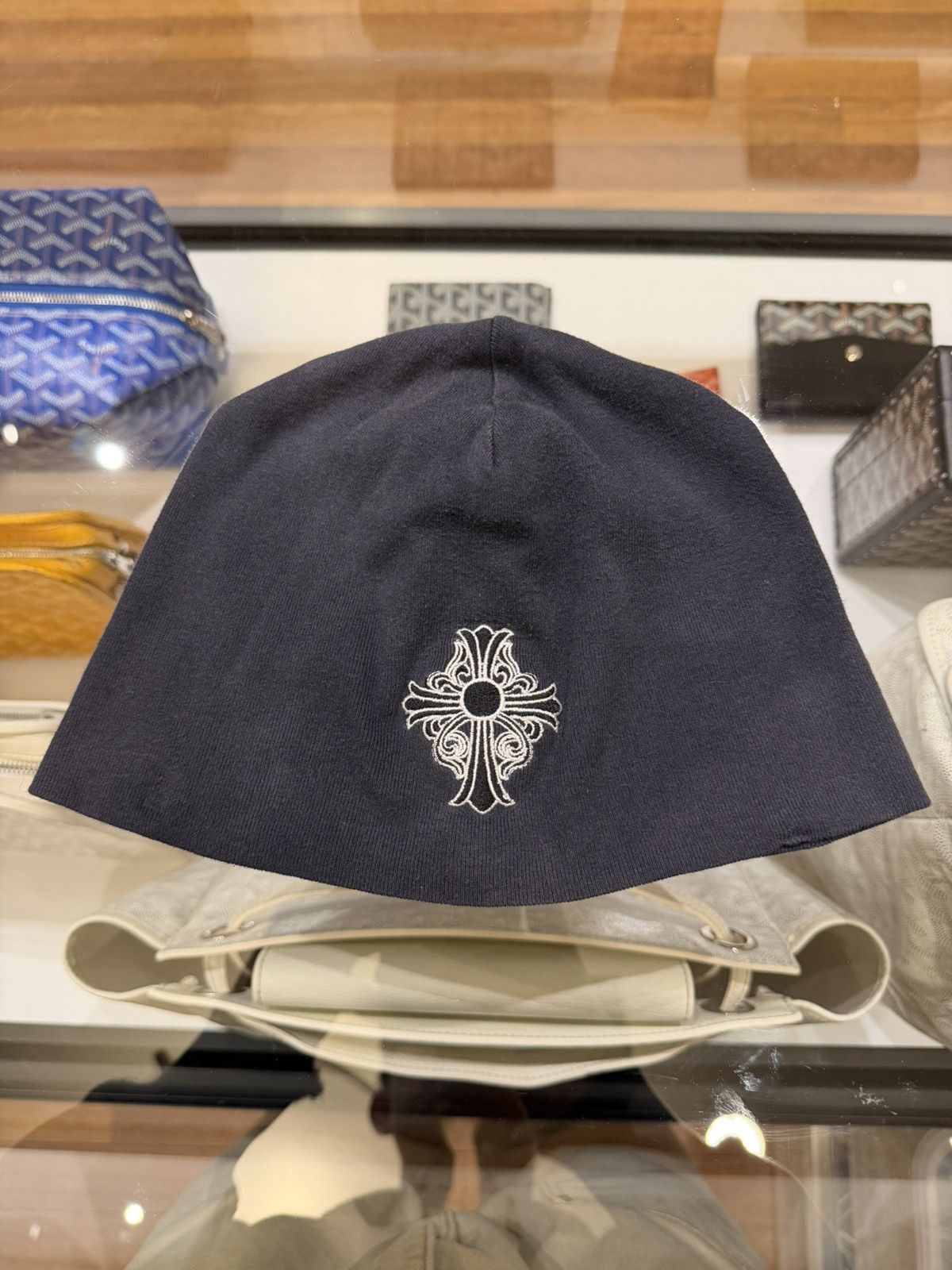 Chrome Hearts Chrome Hearts Vintage Cross Skully Hat Size ONE SIZE - 1 Thumbnail
