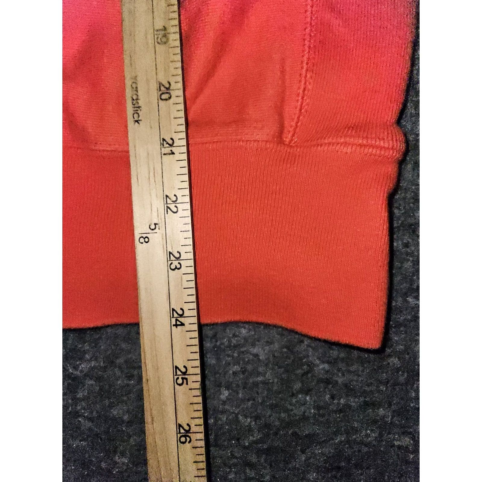 Champion VINTAGE Champion Reverse Weave Sweatshirt Unisex Small Orange Long Sleeve Crew Neck Sweatshirt Men Mens 80s 90s Sports Logo Pullover Fleece Stretch Size US S / EU 44-46 / 1 - 4 Thumbnail