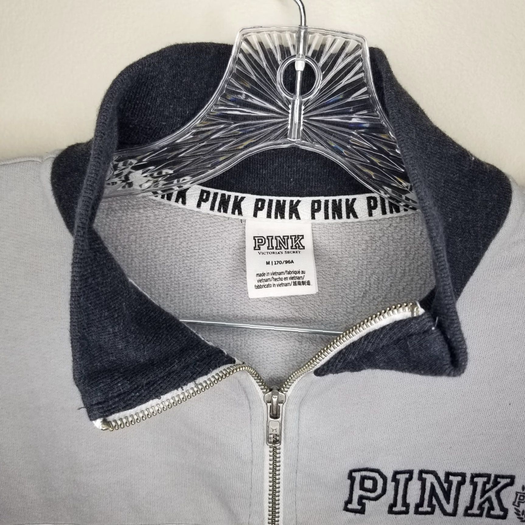 Pinko PINK Sweater Full Zip Women Size M Gray Blue Womens Size M / US 6-8 / IT 42-44 - 3 Thumbnail