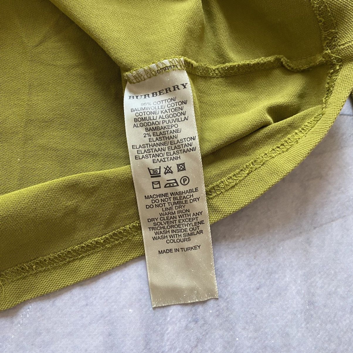 Burberry Vintage Burberry Brit Small Embroidered Logo Longsleeve Tee Size L / US 10 / IT 46 - 9 Thumbnail