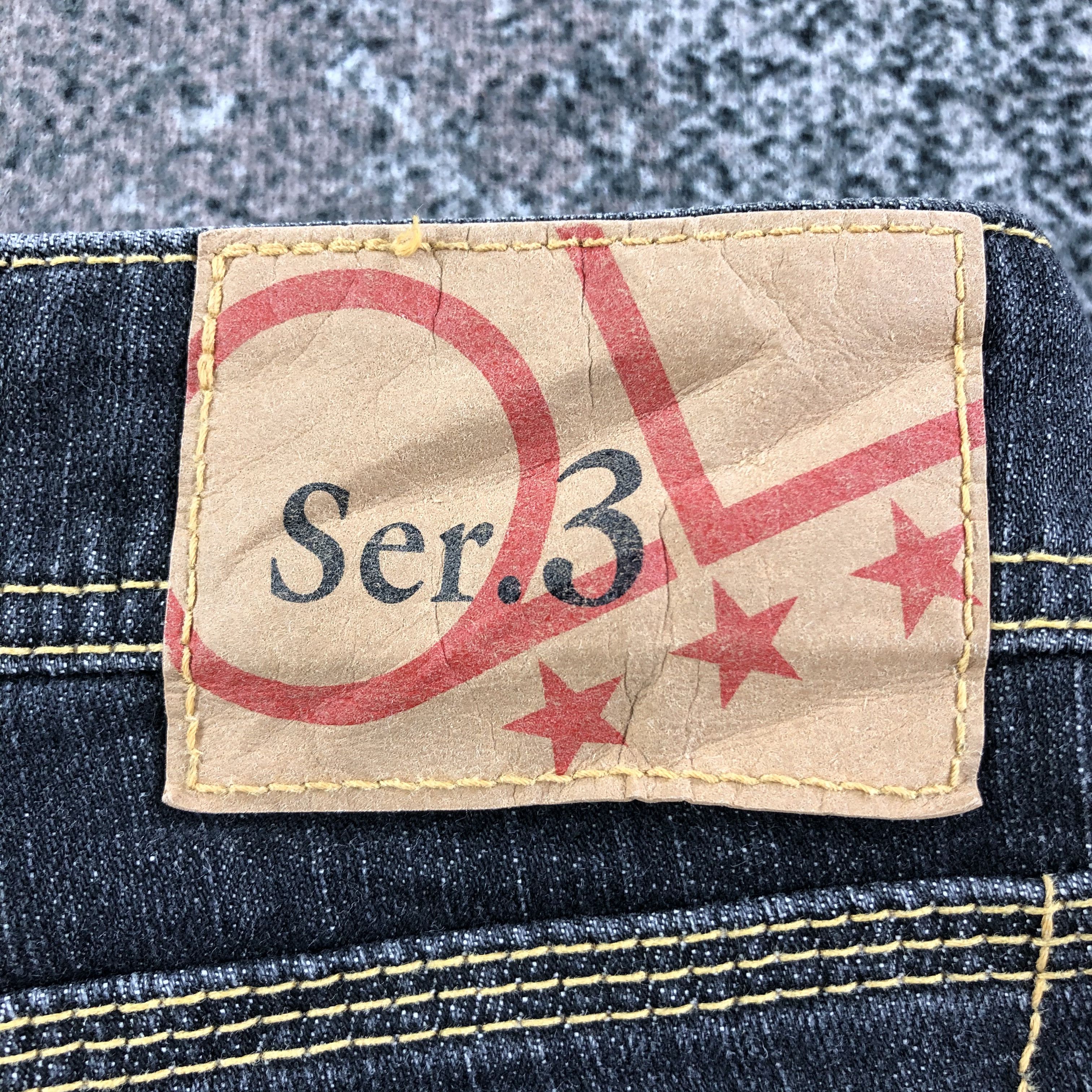 Japanese Brand Japanese Brand Ser.3 Denim Dark Wash Flare Jeans KJ1602 Size 29" - 5 Thumbnail