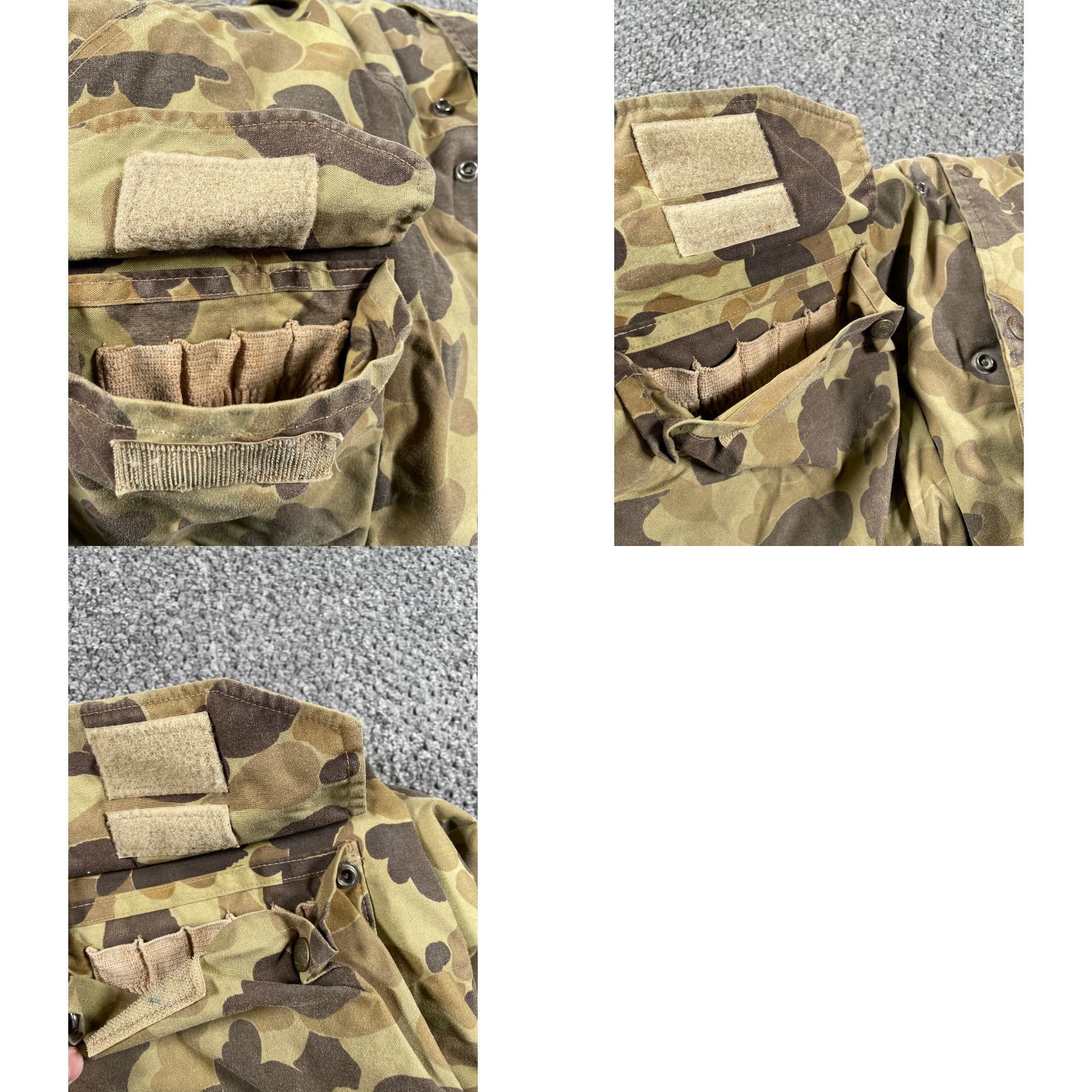 Vintage VINTAGE Cabela's Jacket Camouflage Bomber Hooded Mens Large 90s Frogskin Camouflage Insulated Goretex Size US L / EU 52-54 / 3 - 11 Thumbnail