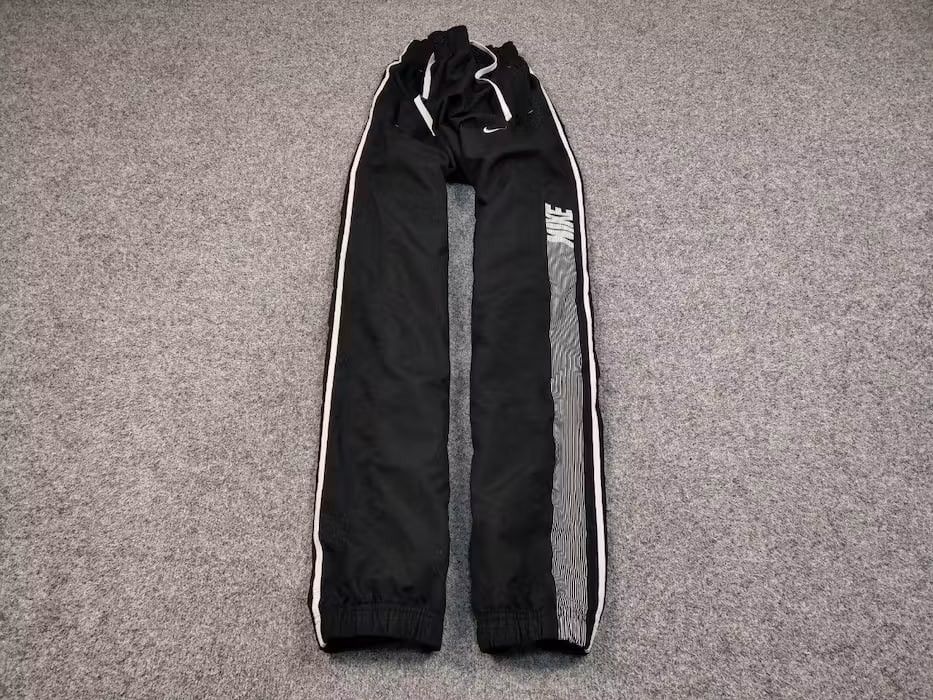 Nike Nike Track Vintage Pants Swoosh Y2K Drill Joggers Rare Size US 34 / EU 50 - 2 Thumbnail