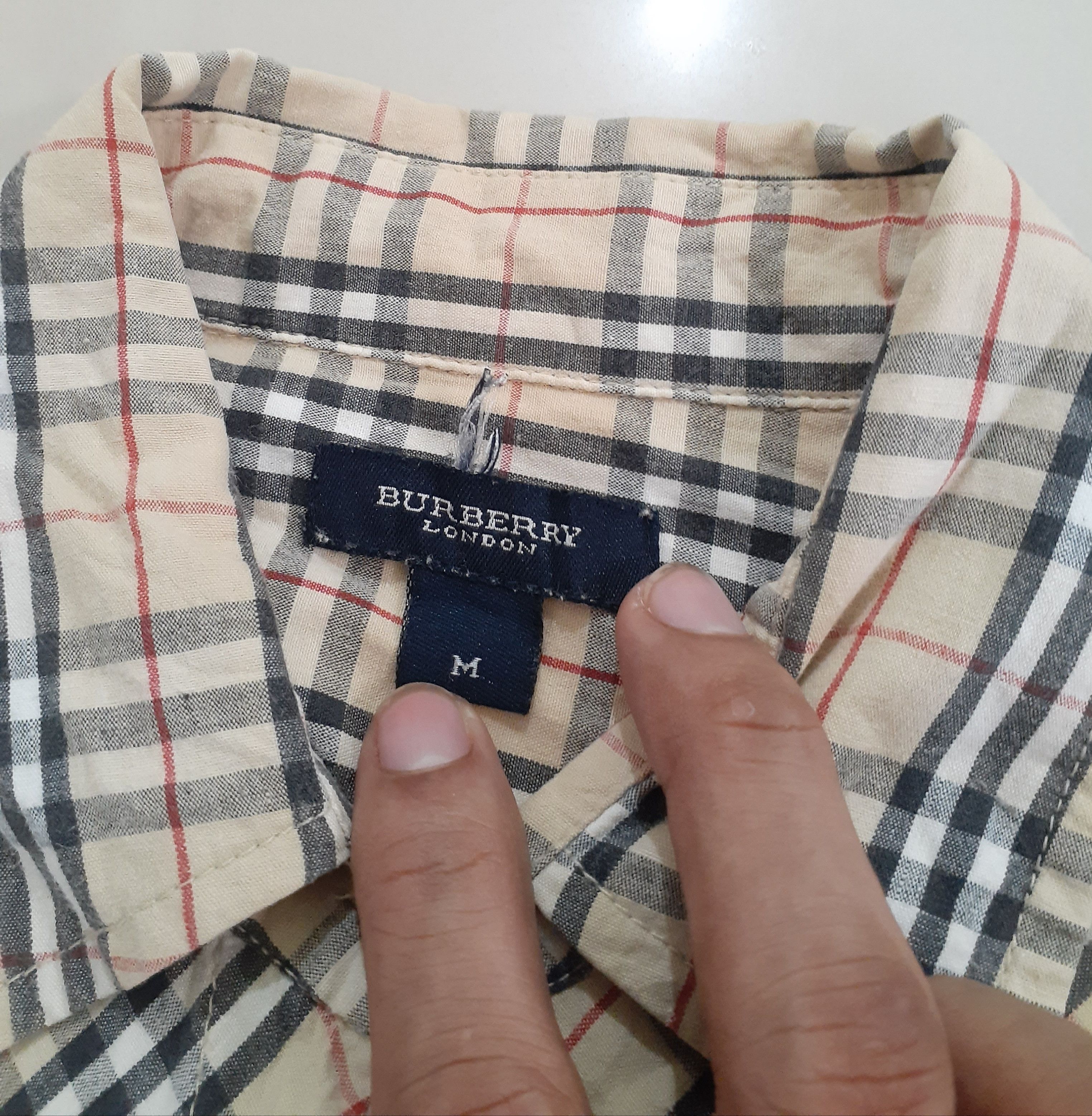 Burberry × Designer Burberry Plaid Buttondown Longsleeve Size S / US 4 / IT 40 - 6 Thumbnail