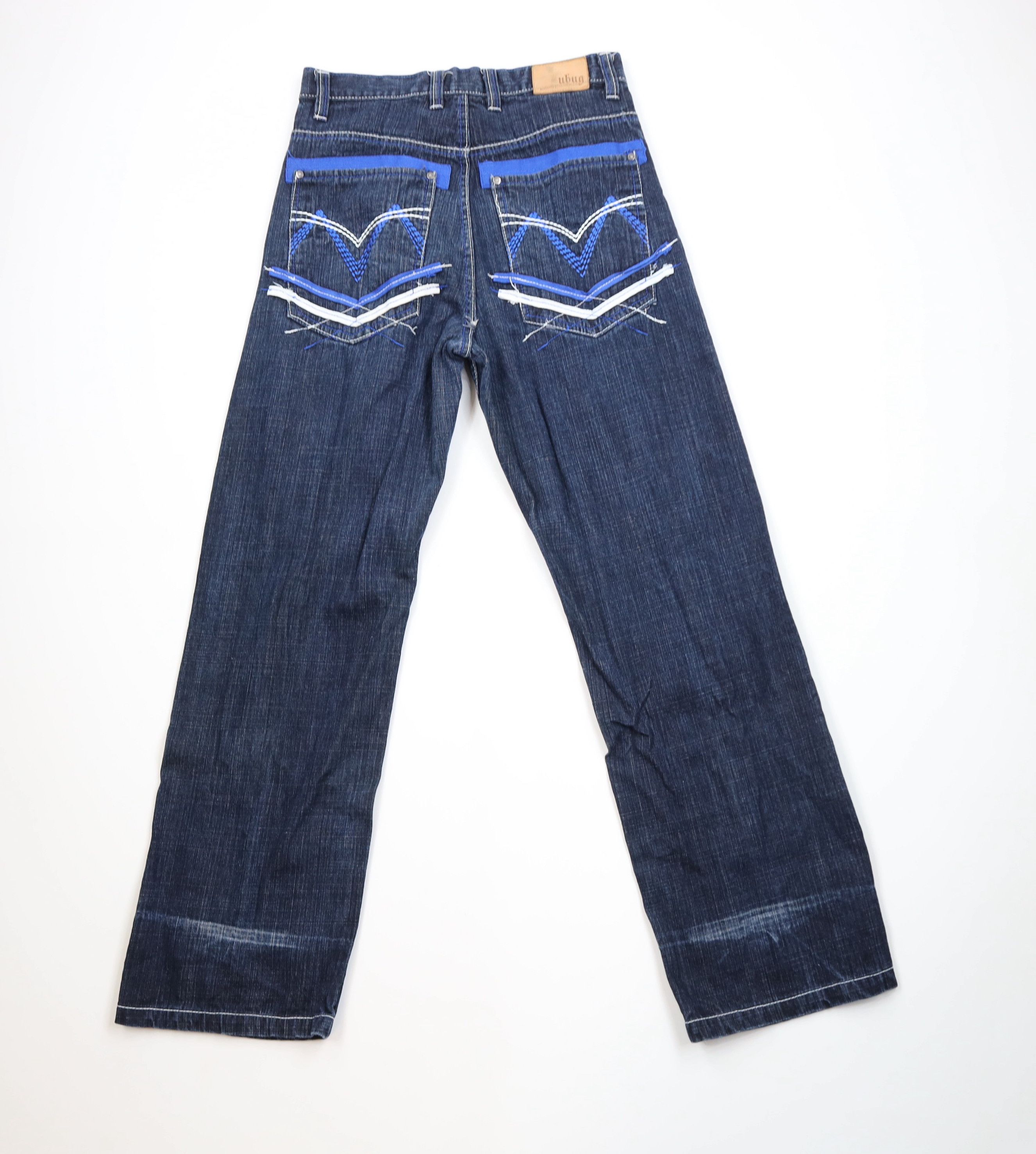 Vintage Vintage 90s Y2K Streetwear Baggy Loose Wide Leg Denim Jeans Size US 32 / EU 48 - 9 Thumbnail