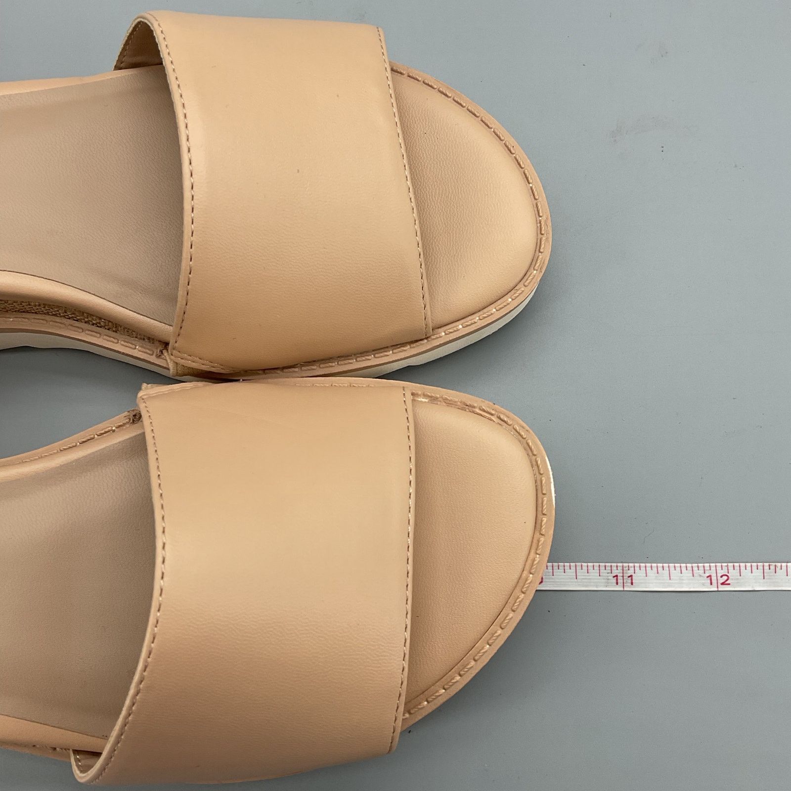 Giani Bernini Giani Bernini Womens Constancia Wedge Sandals Beige Size 8.5 Size US 8.5 / IT 38.5 - 7 Thumbnail