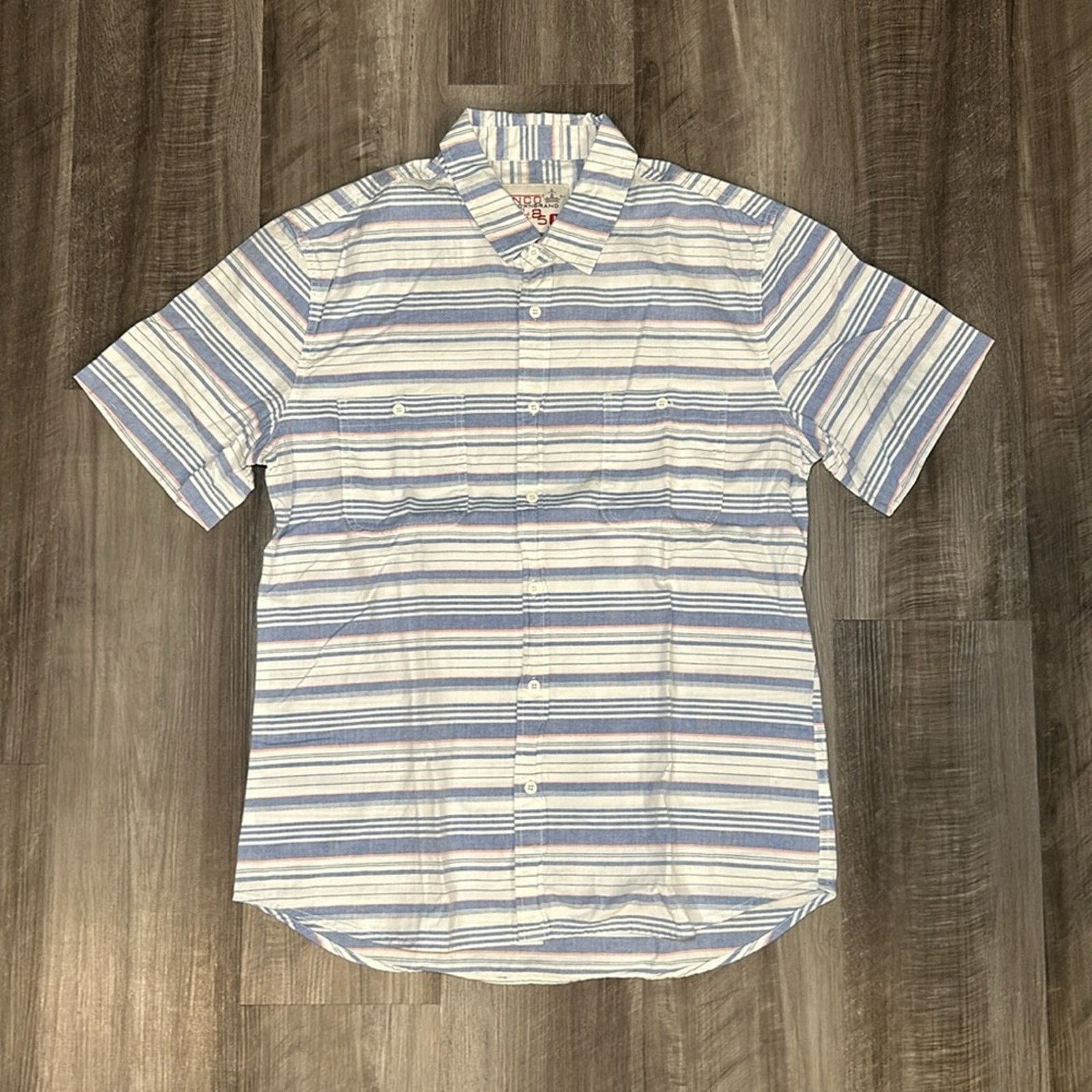 JNCO JNCO Crown Brand Short Sleeve Button Down - Large Size US L / EU 52-54 / 3 - 2 Thumbnail