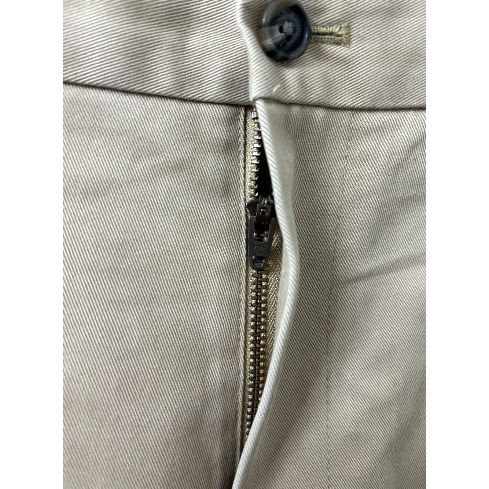 Brooks Brothers Brooks Brothers Pants Mens 36x30 Brown Advantage Chino Clark Trousers Flat Front Straight Leg Button Closure Pockets Regular Fit Size US 36 / EU 52 - 5 Thumbnail