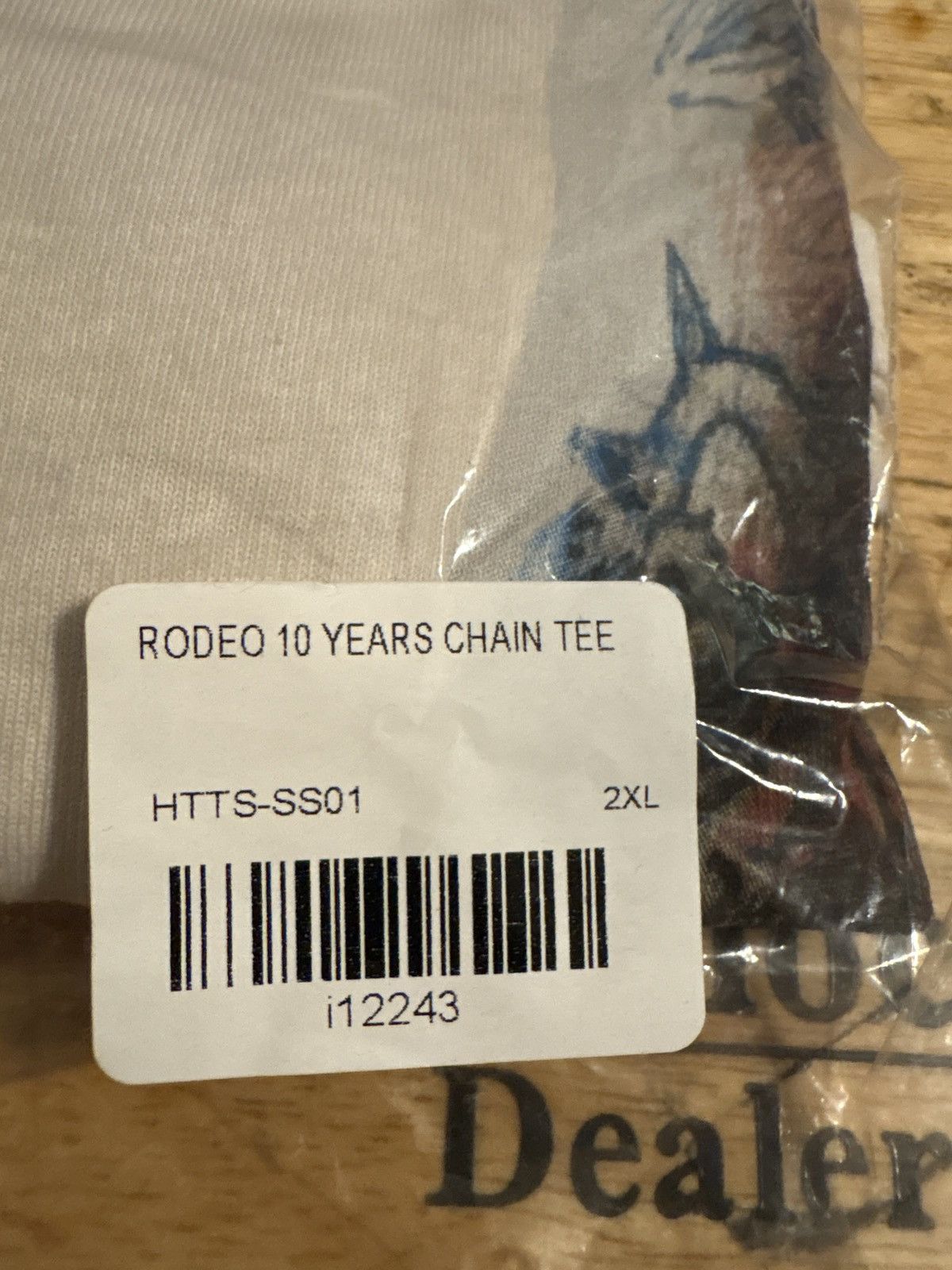 Travis Scott Travis Scott Rodeo 10 Years Chain Tee Size US XXL / EU 58 / 5 - 2 Thumbnail