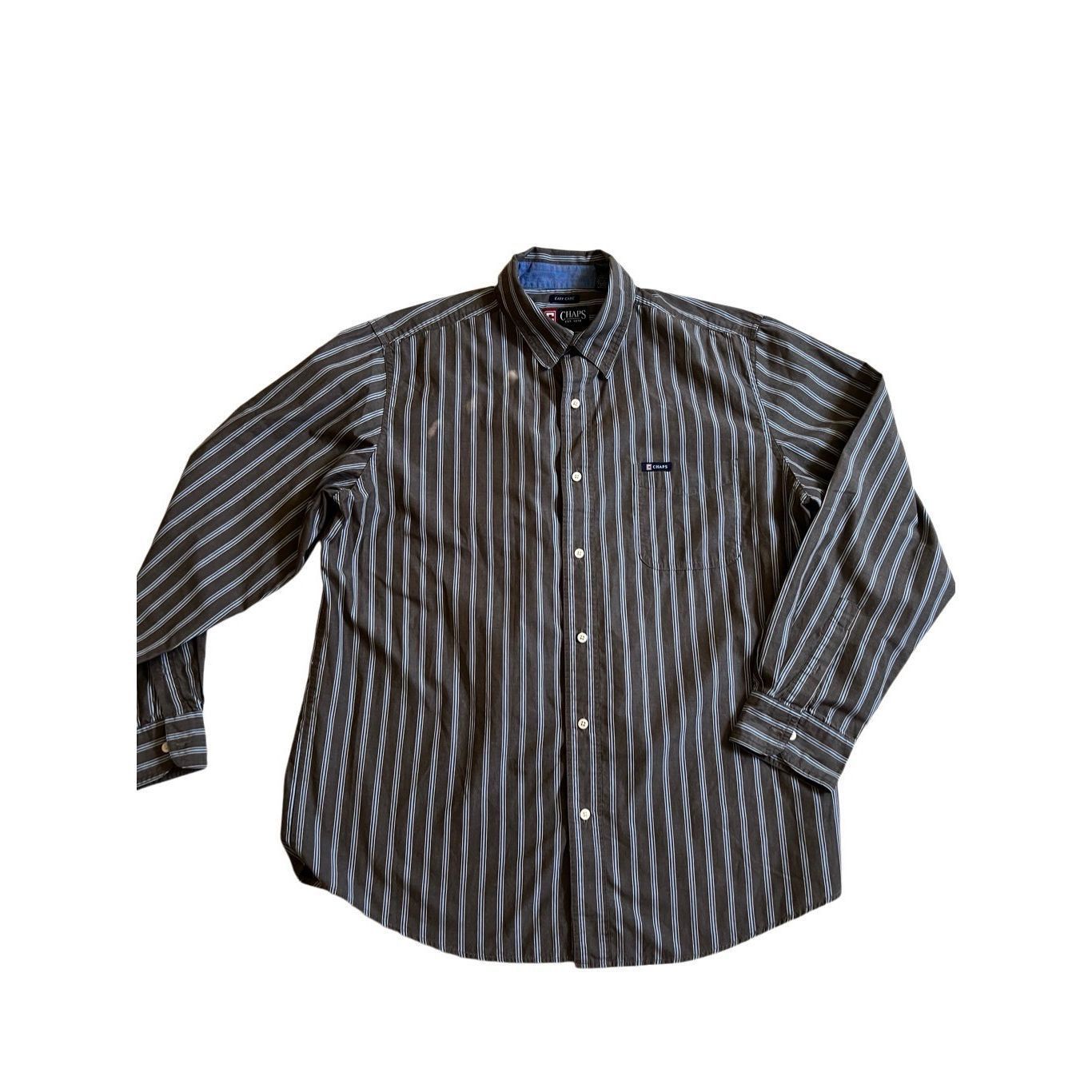 Chaps CHAPS Easy Care Button Front Shirt size XL Size US XL / EU 56 / 4 - 3 Thumbnail