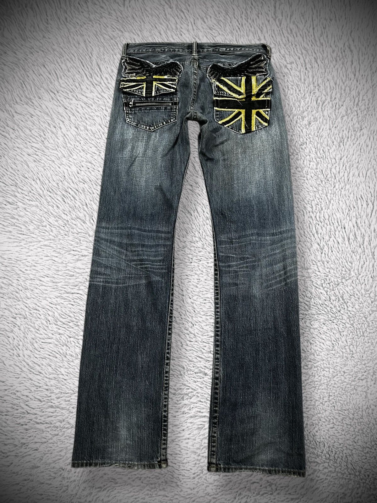 Japanese Brand 💥rare💥 jackrose luv maison j cut curved denim