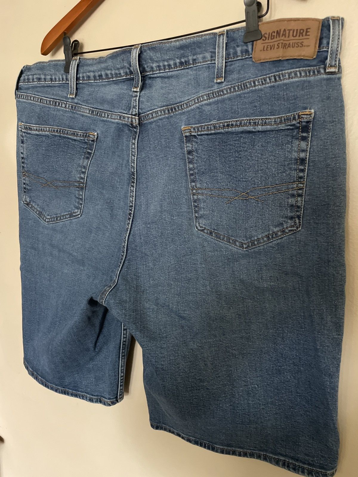 Levi's × Levi's Vintage Clothing × Vintage Vintage Levis Strauss signature Blue Jean shorts demin jorts Size US 42 / EU 58 - 7 Thumbnail