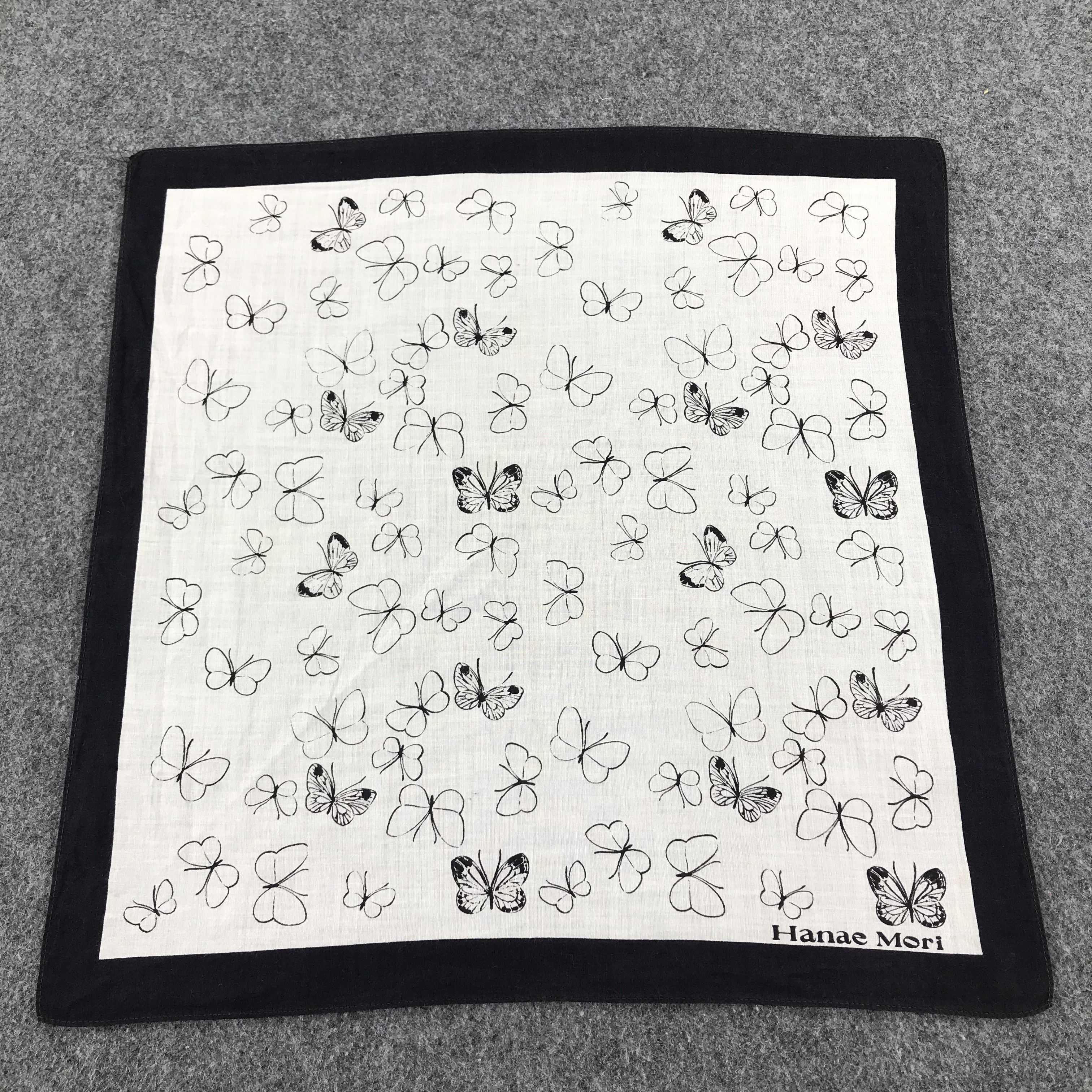 Hanae Mori Hanae Mori Handkerchief Neckerchief Bandana H603 Size ONE SIZE - 3 Thumbnail