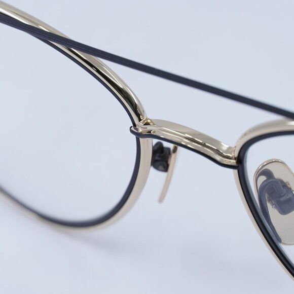 小物 THOM BROWNE TB 109 A GLD BLK 53size Authentic THOM BROWNE TB-109-A-T-GLD-BLK-53 Black Gold Sunglasses