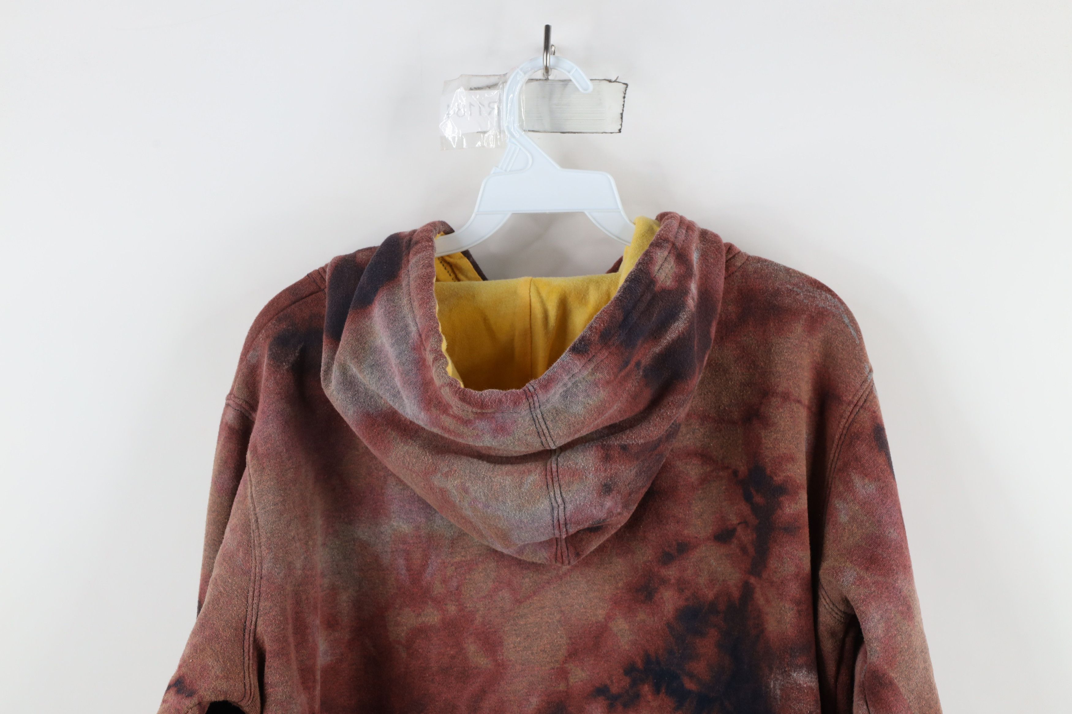 Vintage Vintage Acid Wash Block M University of Michigan Hoodie Size XL / US 12-14 / IT 48-50 - 11 Thumbnail