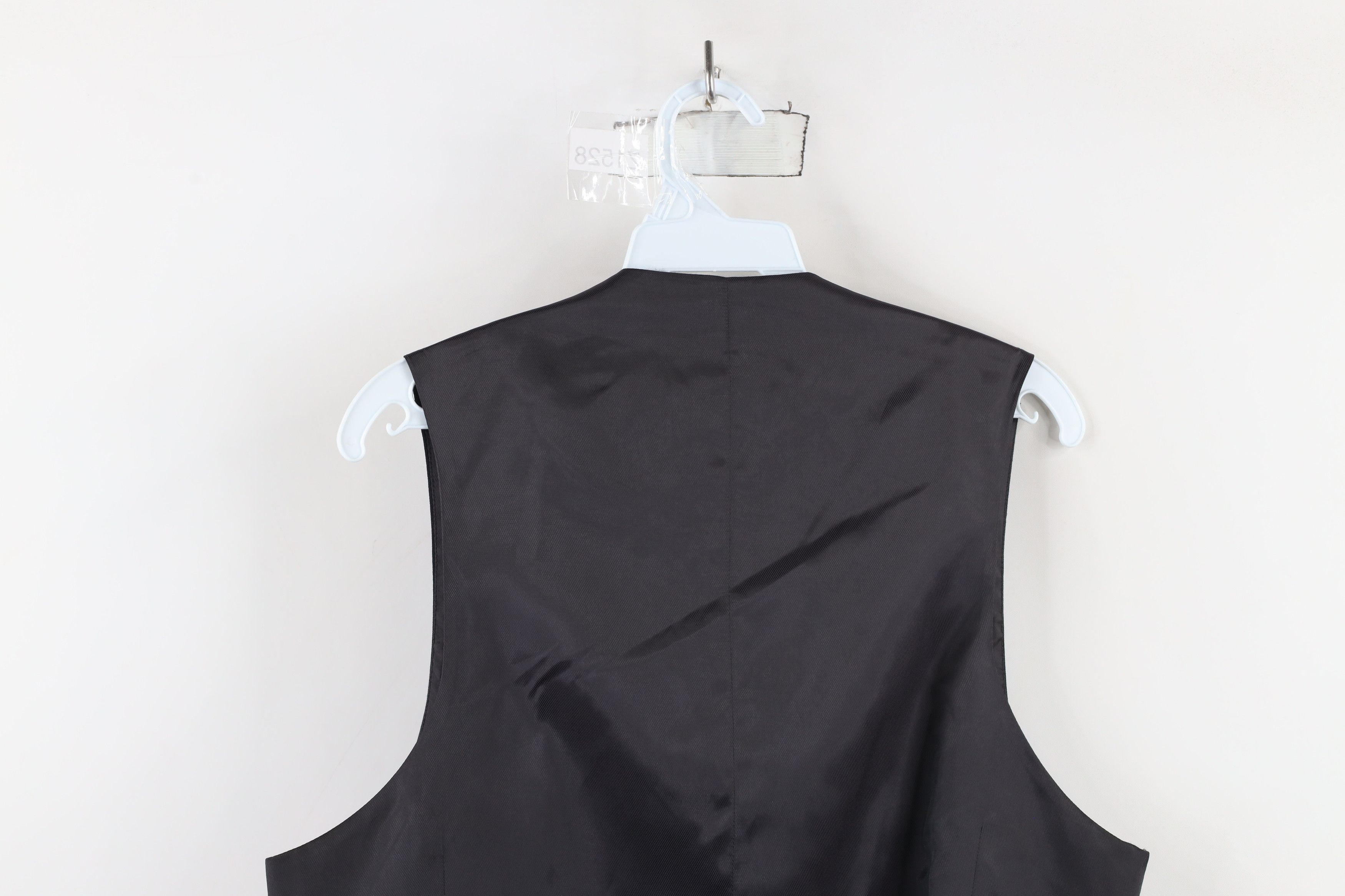 Vintage Vintage 90s Streetwear Buckle Back Suit Vest Jacket Black Size US S / EU 44-46 / 1 - 13 Thumbnail