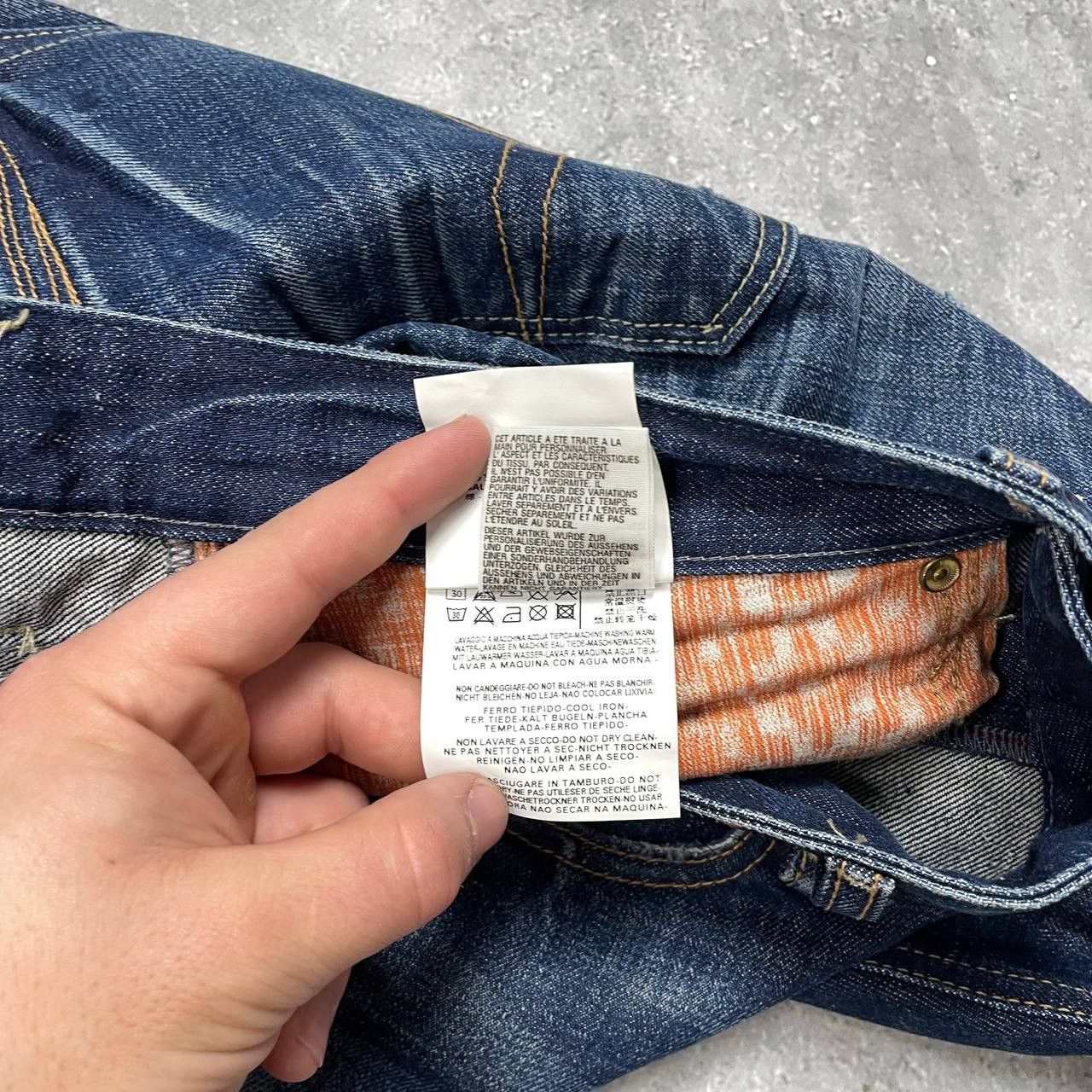 Replay Replay Daverdale Jeans Blue Size W36 L35 Size US 33 - 13 Thumbnail