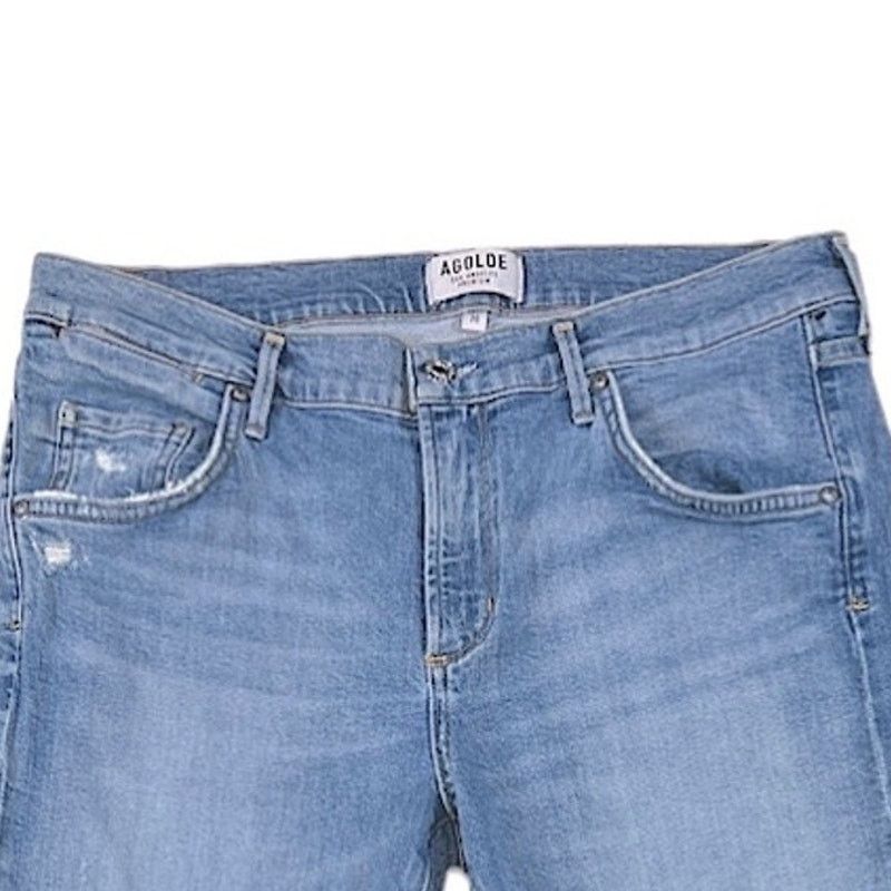 Agolde Agolde Blue Distressed Jeans | Size 28 Size 28" / US 6 / IT 42 - 3 Thumbnail