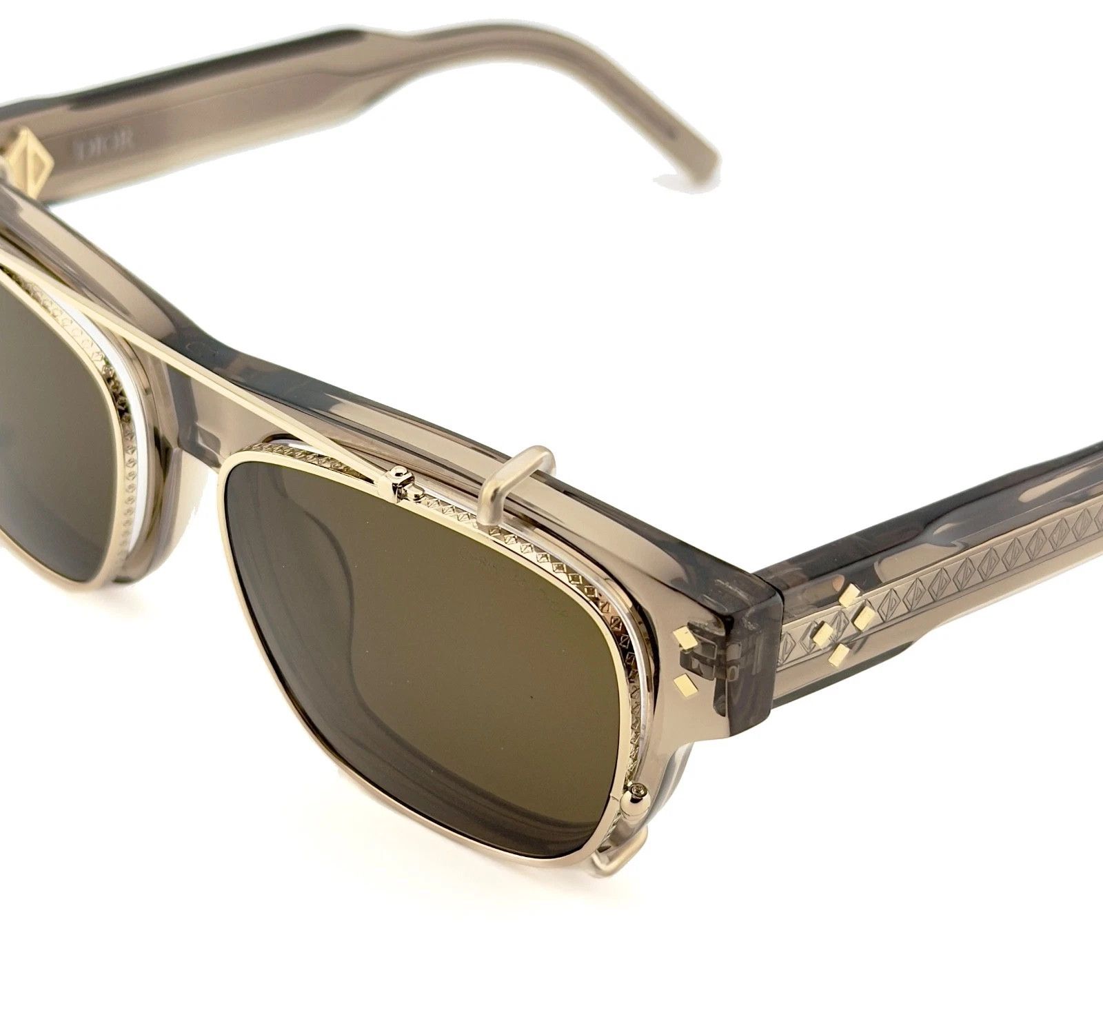 Christian Dior Monsieur CHRISTIAN DIOR CD DIAMONDO S10I Brown Sunglasses DM40158I Size ONE SIZE - 2 Thumbnail