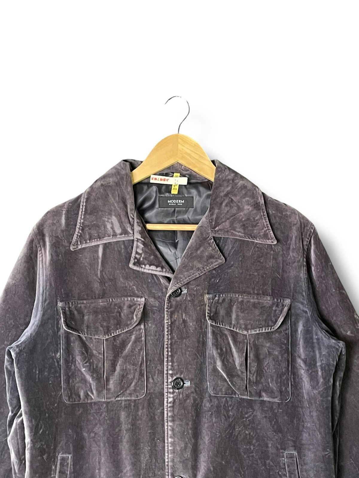 Japanese Brand Moderm WorldWide Velvet Jacket (3) Size US XS / EU 42 / 0 - 4 Thumbnail