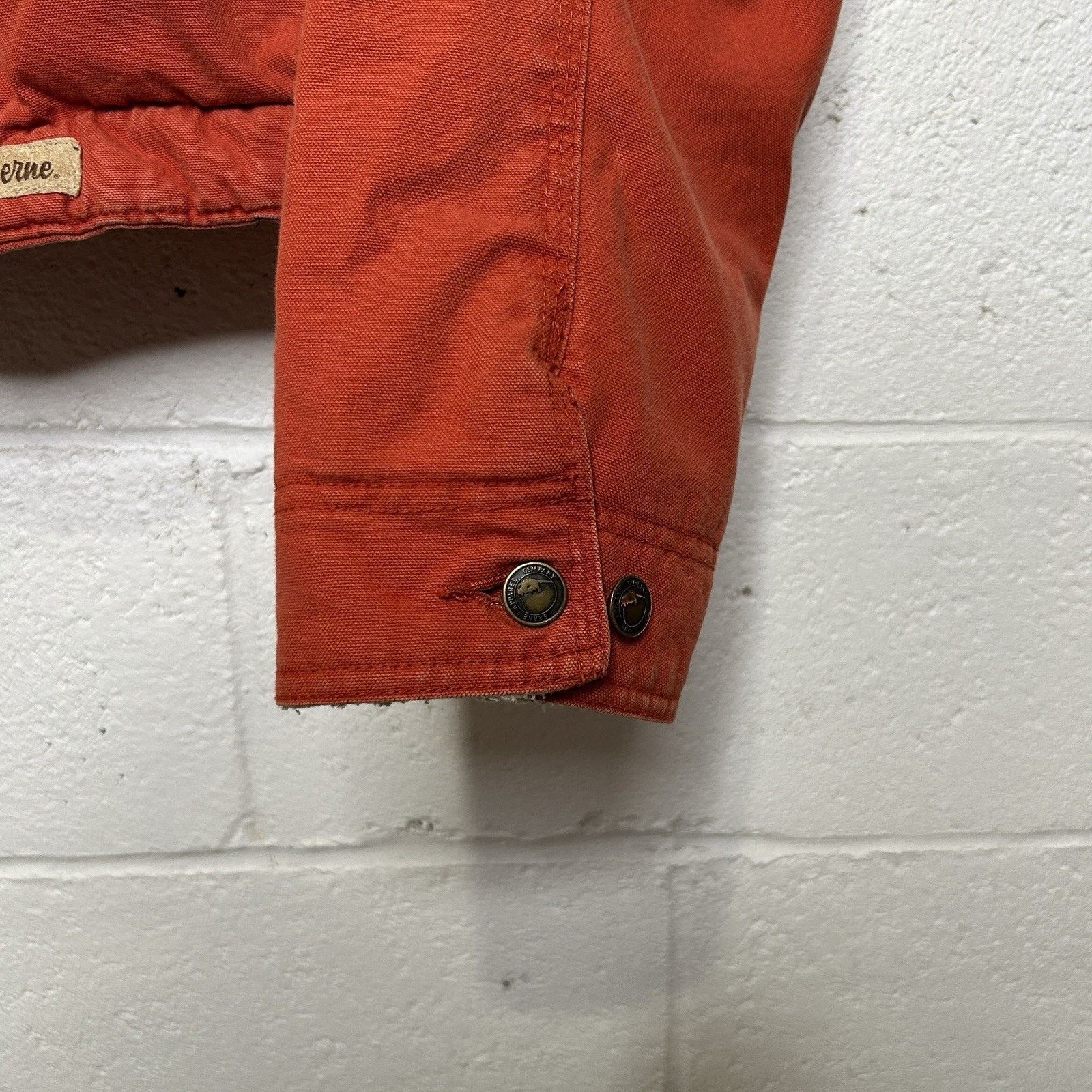 Vintage Vintage Berne Canvas Sherpa-Lined Detroit Jacket “Orange” Size M / US 6-8 / IT 42-44 - 3 Thumbnail