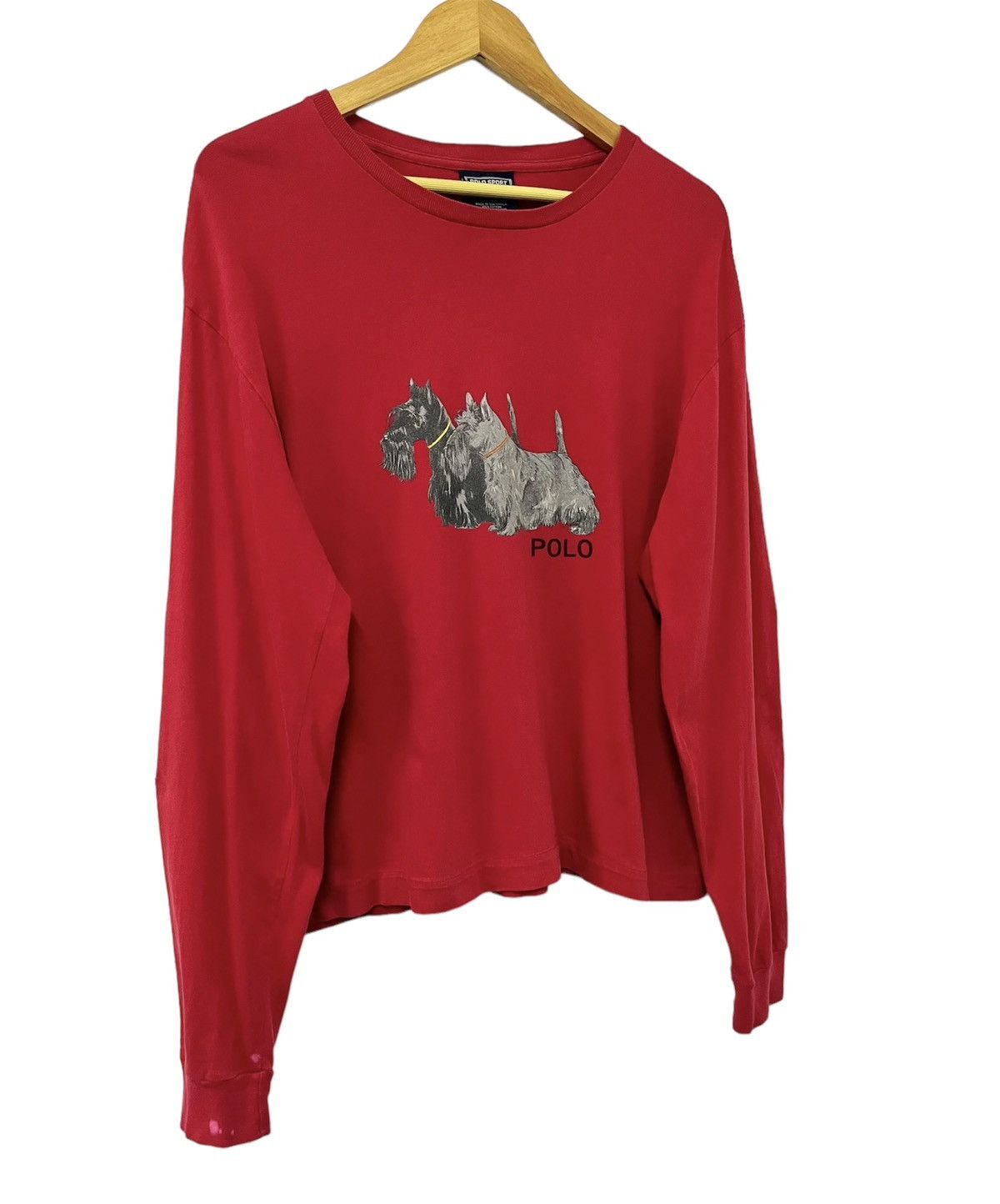 Polo Ralph Lauren VINTAGE POLO SPORT RALPH LAUREN SCOTTISH TERRIER DOG TSHIRT Size US M / EU 48-50 / 2 - 2 Thumbnail