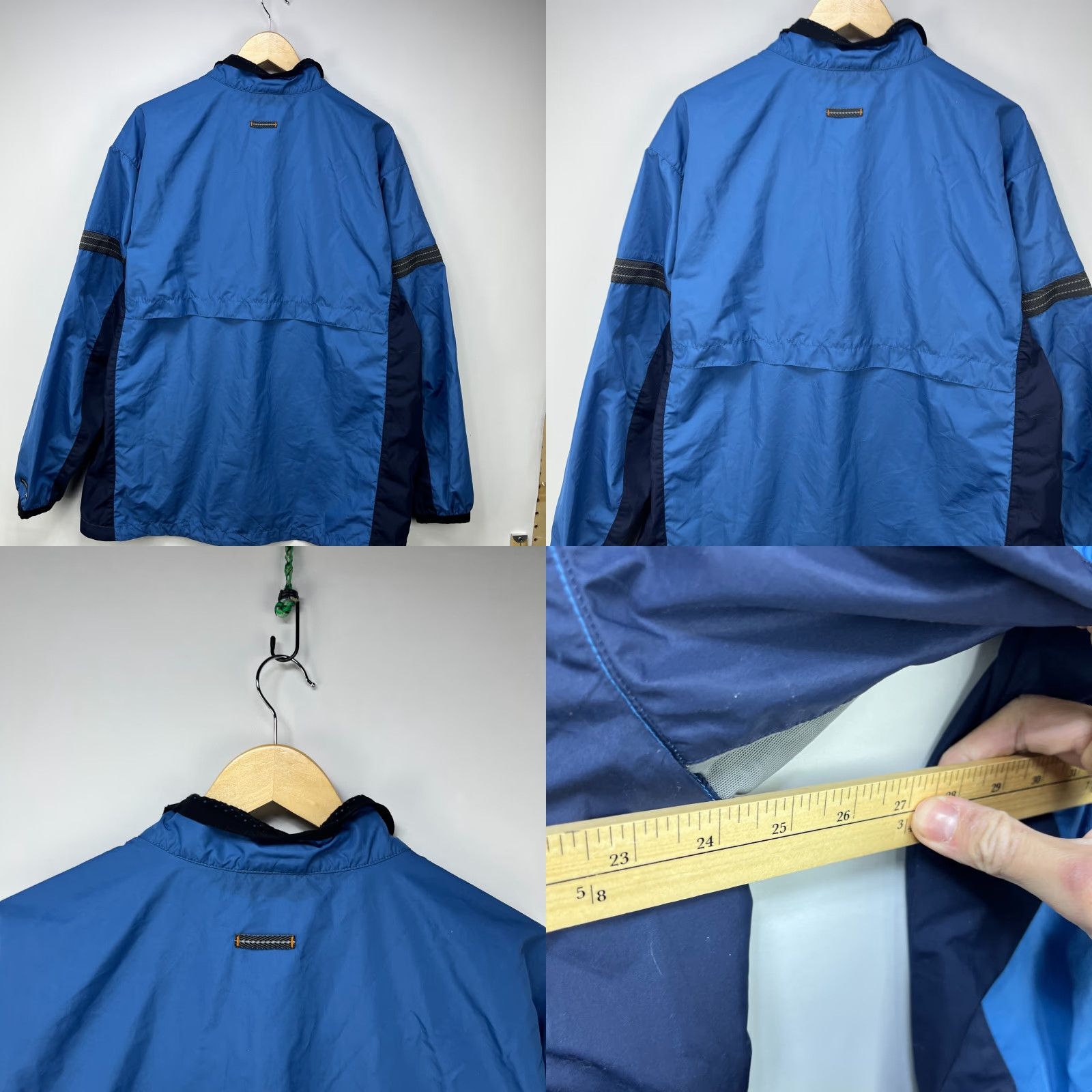 Nike VINTAGE Nike 90s F.I.T. Windbreaker Jacket XL Men Blue Windbreaker 90s Nike Mens XL Size US XL / EU 56 / 4 - 8 Thumbnail