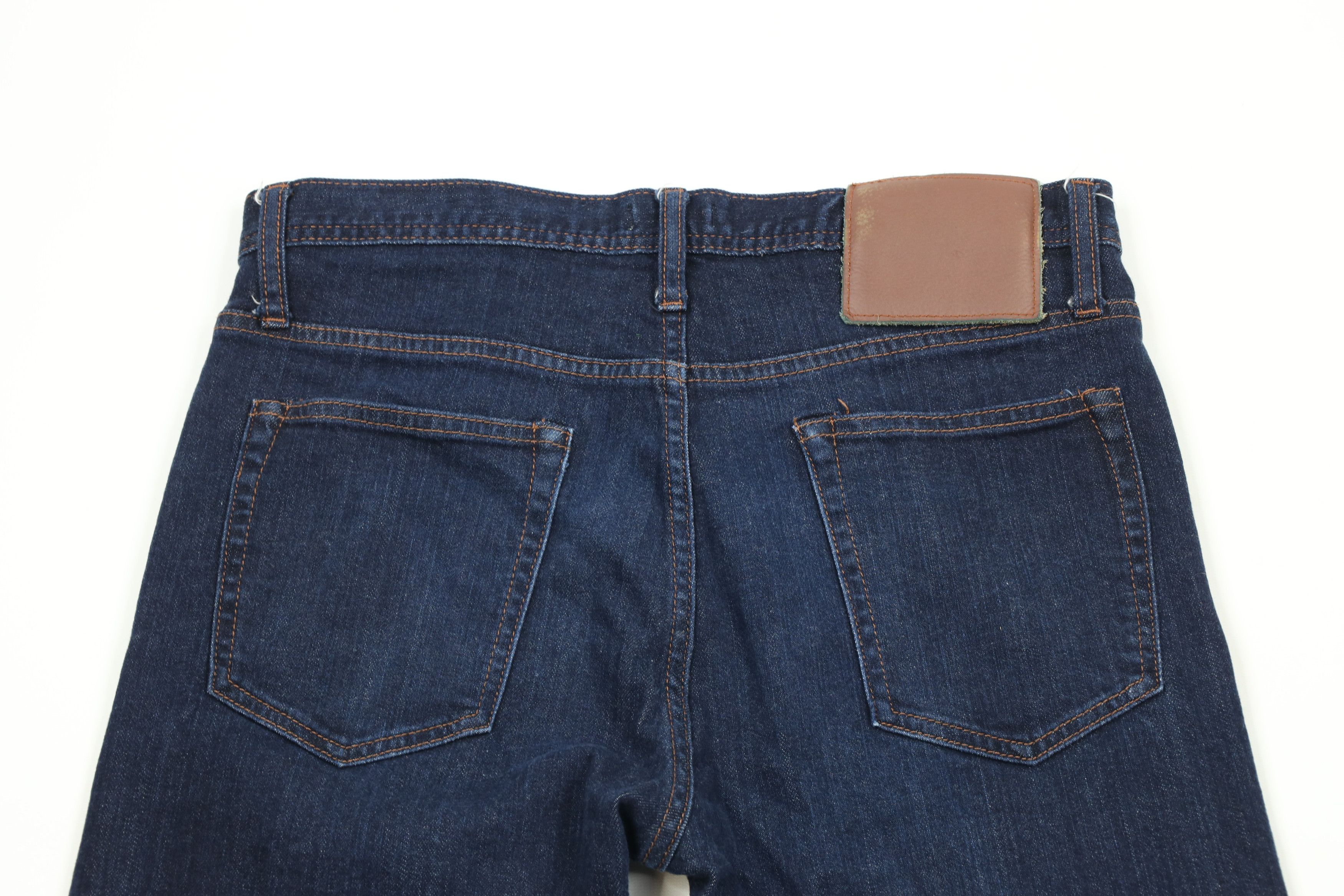 Vintage Unbranded Brand Selvedge Denim Button Fly Jeans Tapered Size US 32 / EU 48 - 10 Thumbnail