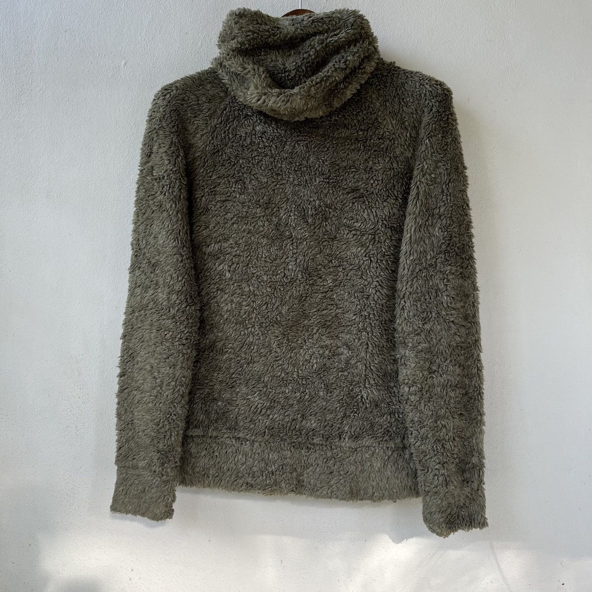 Diesel Diesel Made in Italy Fuzzy Boa Hoodie Olive Green Y2K Size US S / EU 44-46 / 1 - 3 Thumbnail