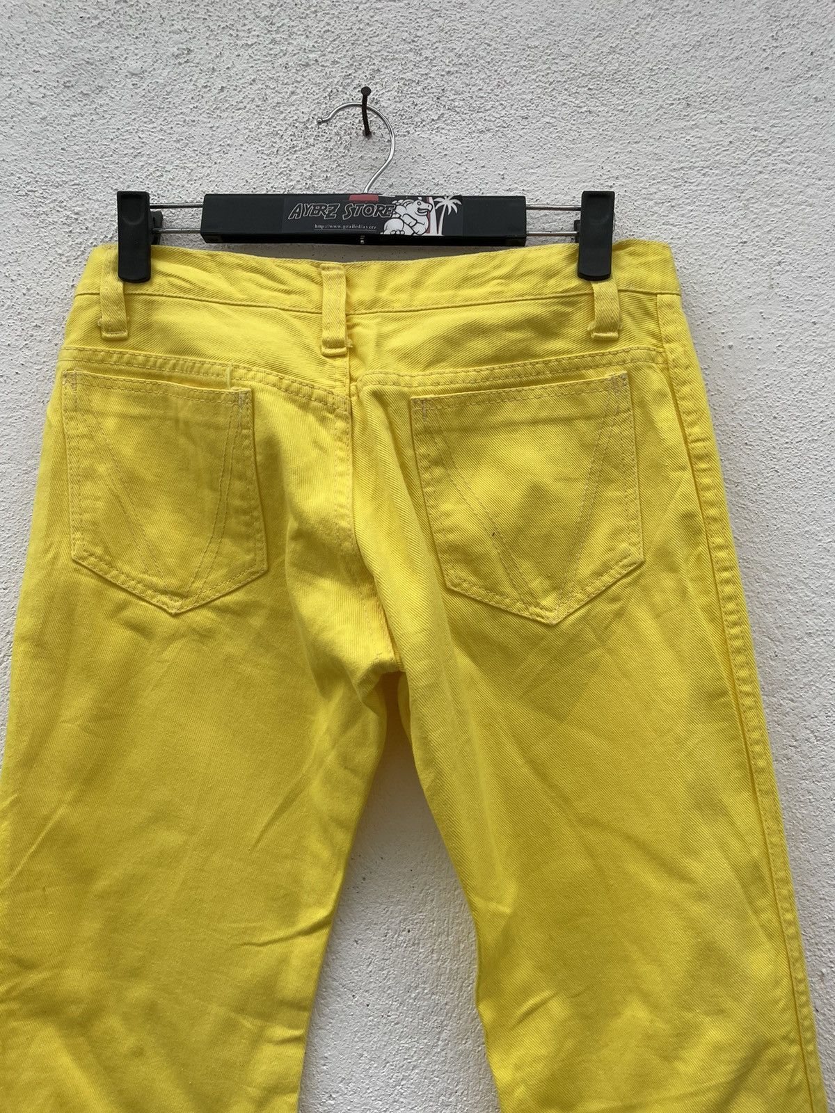 Japanese Brand Vintage Flare Big Vale Jeans Fashion Yellow Size US 30 / EU 46 - 10 Thumbnail