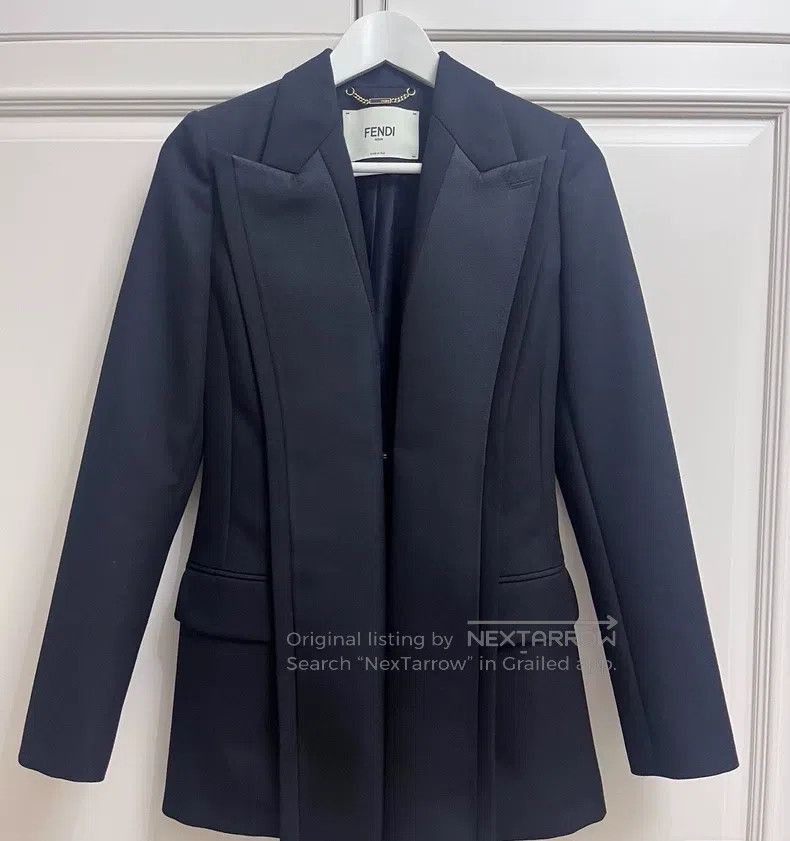Fendi Fendi Suit Jacket Size XXS / US 00 / IT 34 - 1 Thumbnail