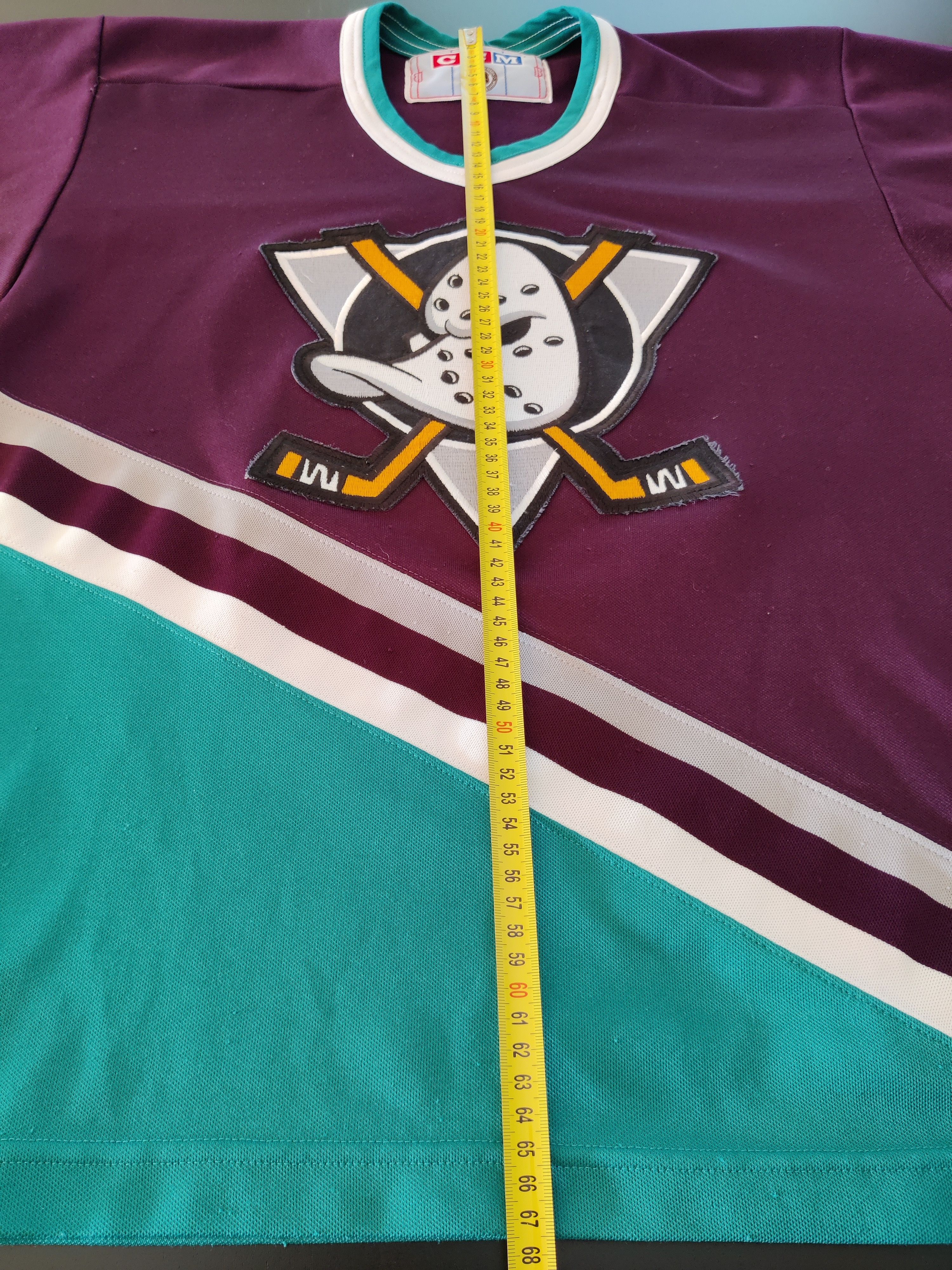 Ccm CCM Mighty Ducks NHL Jersey Vintage 90s Eggplant S Size US S / EU 44-46 / 1 - 8 Thumbnail