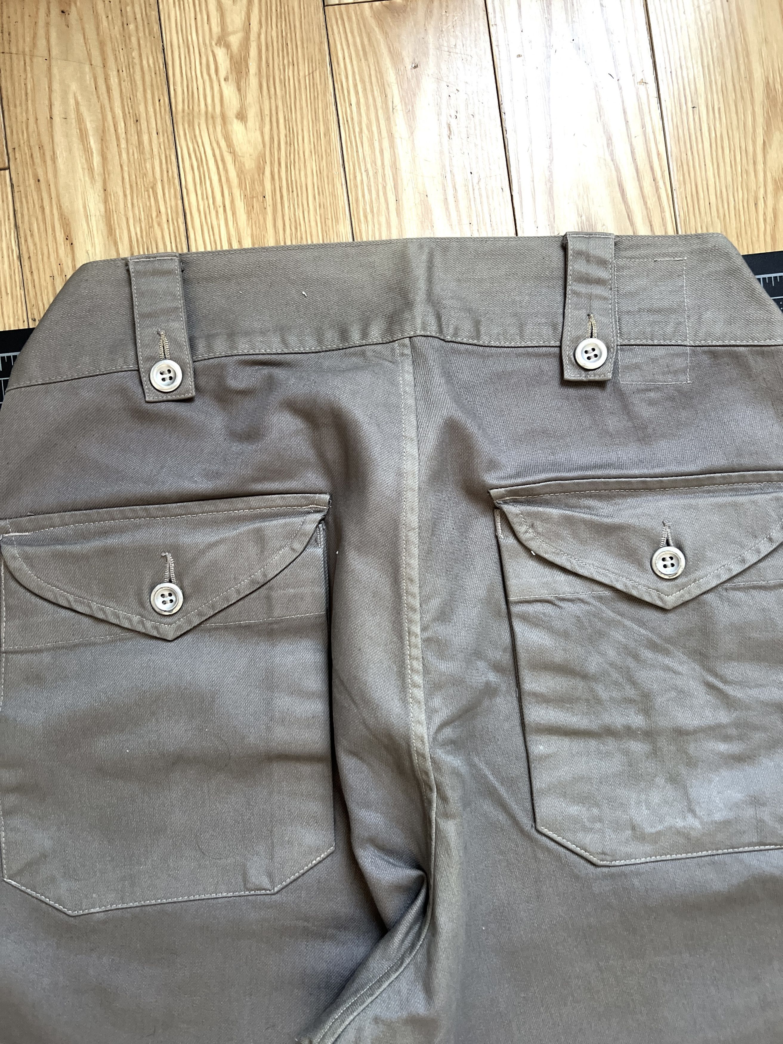 Other Vintage UK Military Trousers Heavily Faded Sz 32-33 Size US 32 / EU 48 - 5 Thumbnail