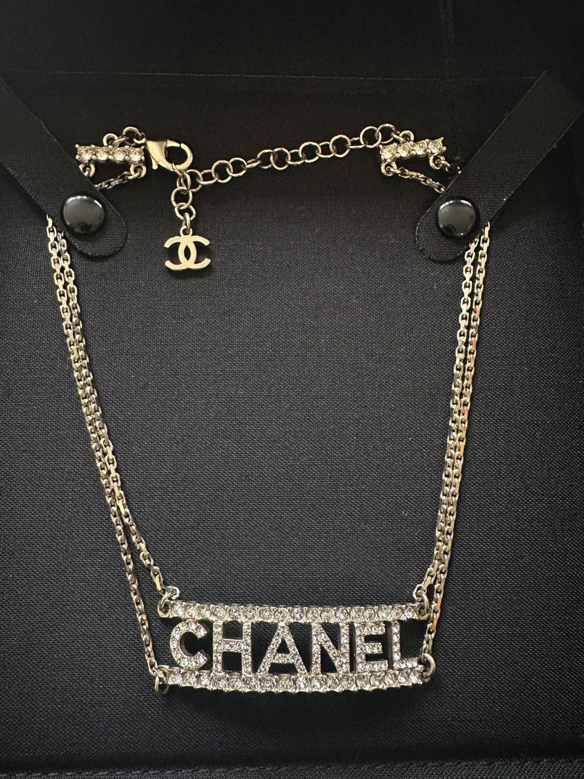 Chanel Chanel 22S rhinestone Choker/necklace Size ONE SIZE - 2 Thumbnail