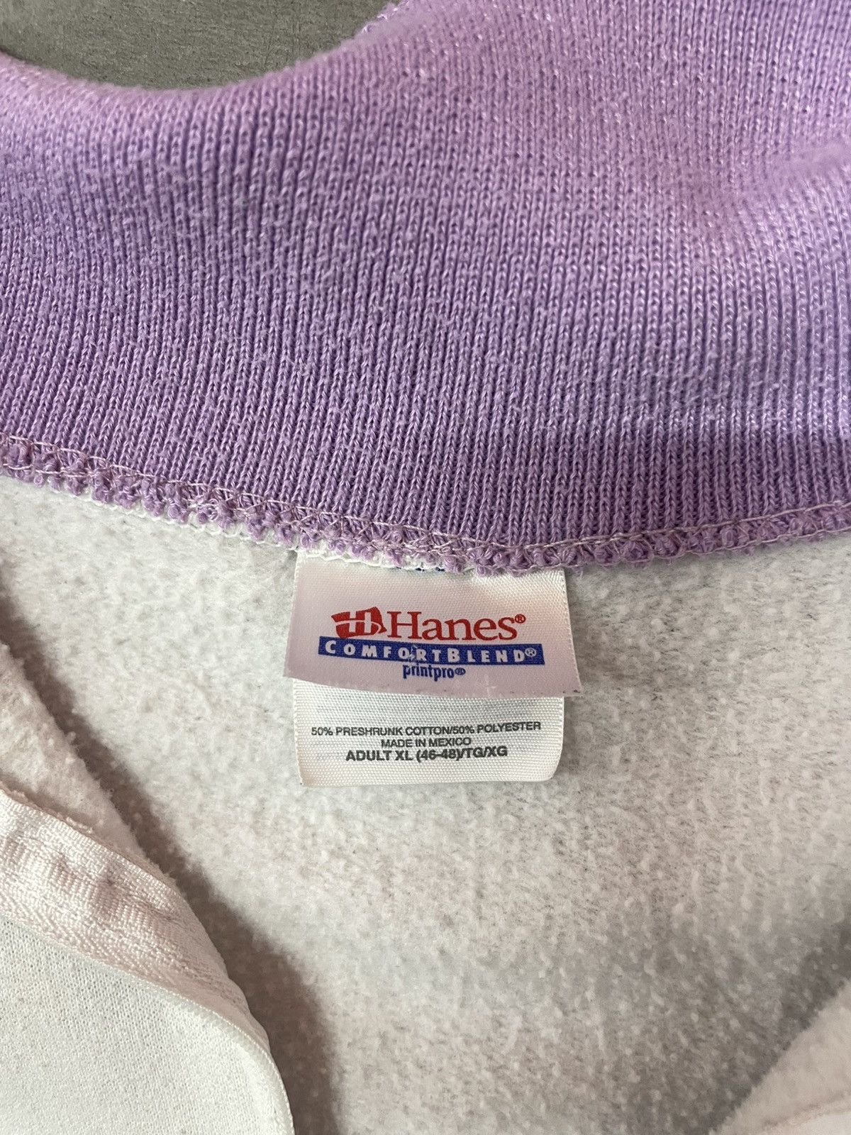 Hanes Crazy Vintage hanes quarter zip Size US XL / EU 56 / 4 - 3 Thumbnail
