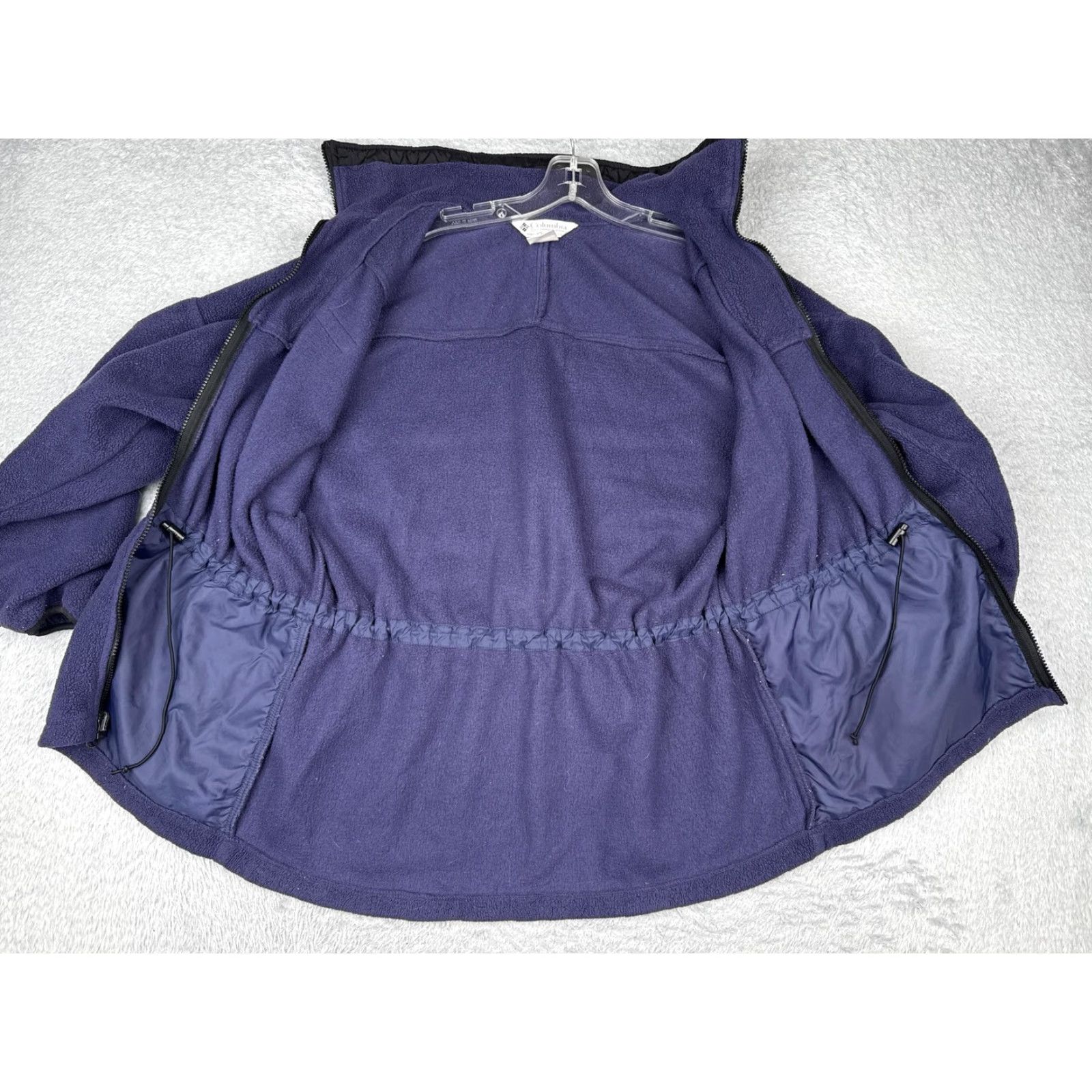 Vintage VINTAGE Columbia Jacket Womens Large Purple Full Zip Waist Cinch 90s Size L / US 10 / IT 46 - 2 Thumbnail