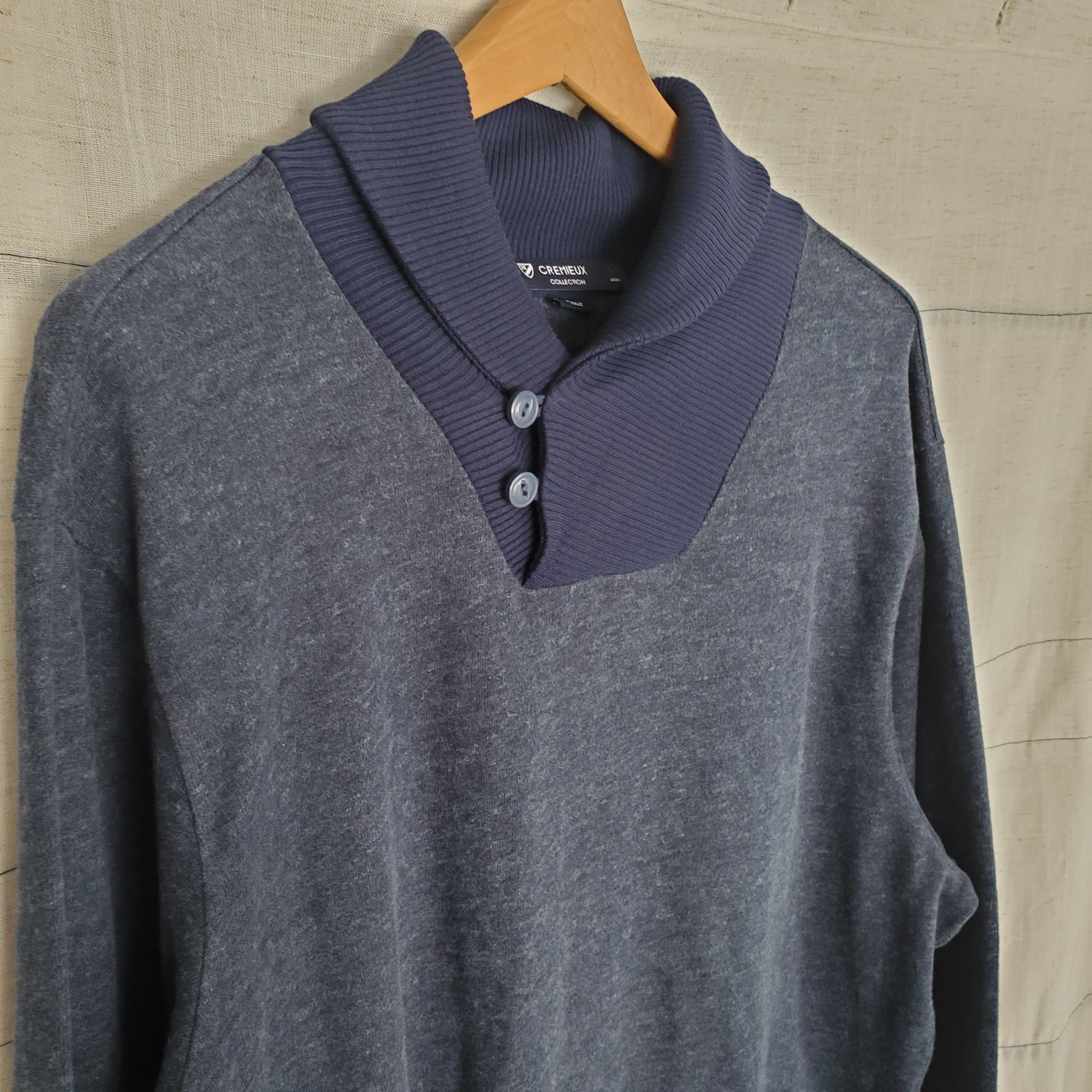 Cremieux Cremieux Men's 100% cotton Pullover Sweater SZ:L Size US L / EU 52-54 / 3 - 2 Thumbnail