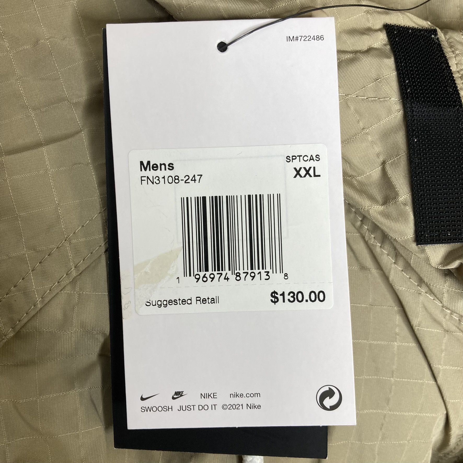 Nike Nike Club Bowline Jacket FN3108-247 Beige Size US XXL / EU 58 / 5 - 7 Thumbnail