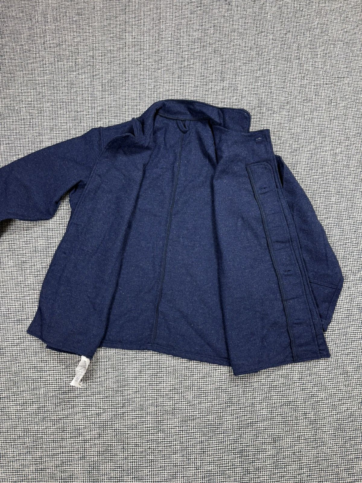 Le Laboureur 70s NOS French heavy duty wool chore coat jacket worker Size US XL / EU 56 / 4 - 2 Thumbnail
