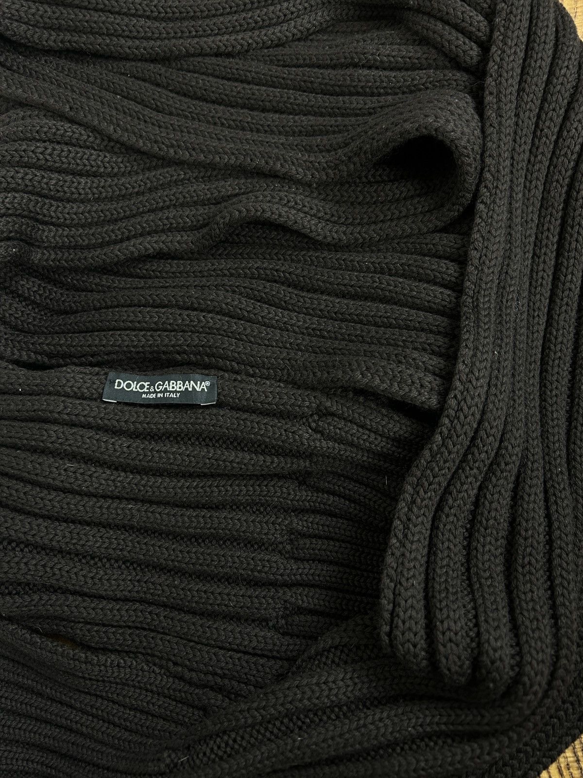 Dolce & Gabbana Dolce & Gabbana Long Acrylic Knitted Scarf Size ONE SIZE - 3 Thumbnail