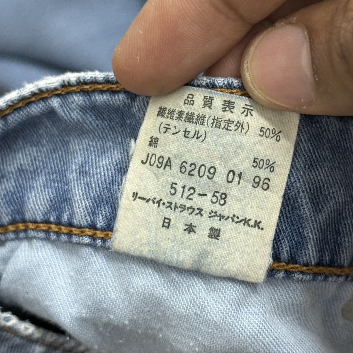 Levi's Vintage 90’s White Tab Levis 512-58 Wide Leg Cotton Pants Size US 31 - 13 Thumbnail
