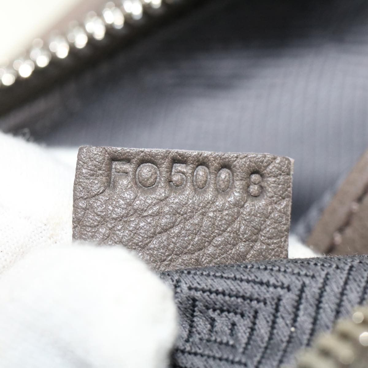 Louis Vuitton LOUIS VUITTON Naxos Shoulder Bag Leather Gray Size ONE SIZE - 12 Thumbnail