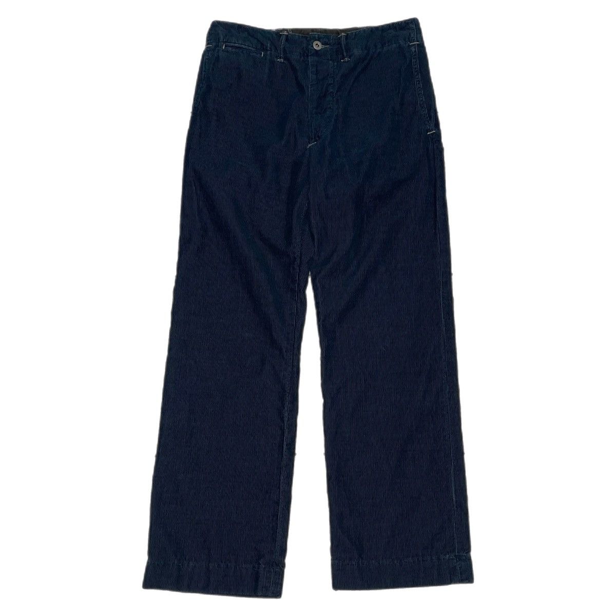 image of Rrl Ralph Lauren Rrl Polo Ralph Laurent Corduroy Trousers in Navy, Men's (Size 31)