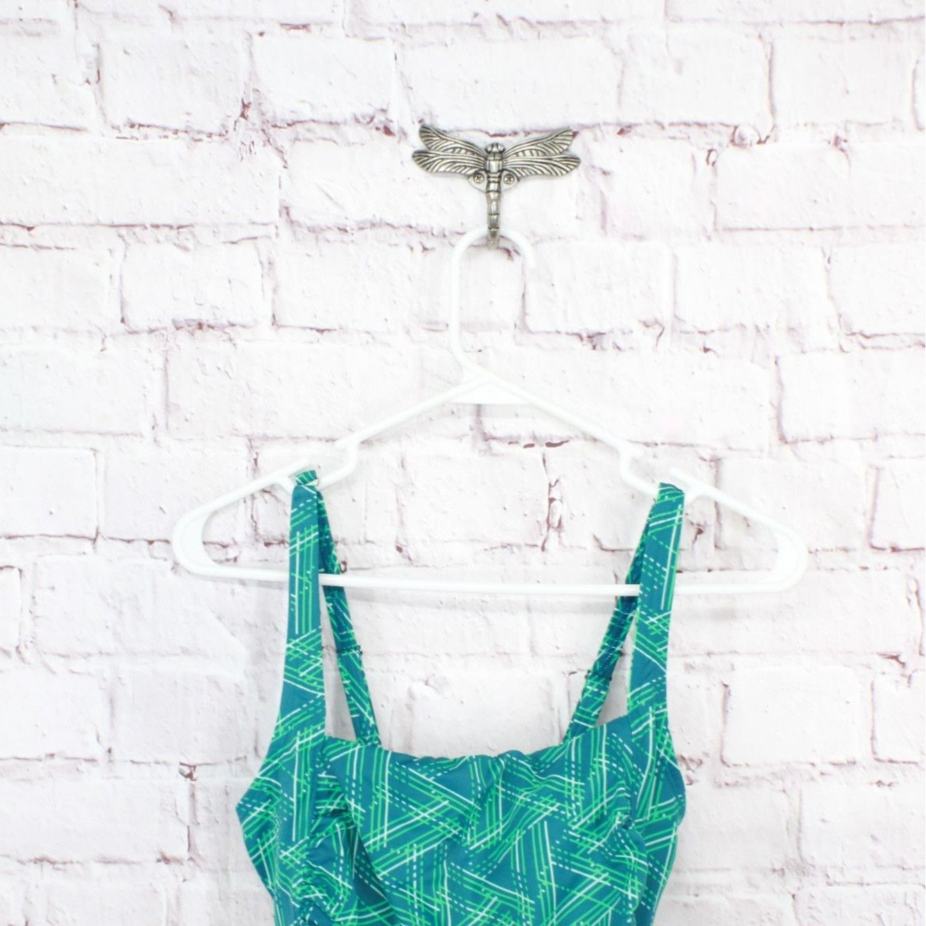 L.L. Bean LL Bean Women Mix & Match Swimwear Squareneck Tankini Top Size M / US 6-8 / IT 42-44 - 2 Thumbnail
