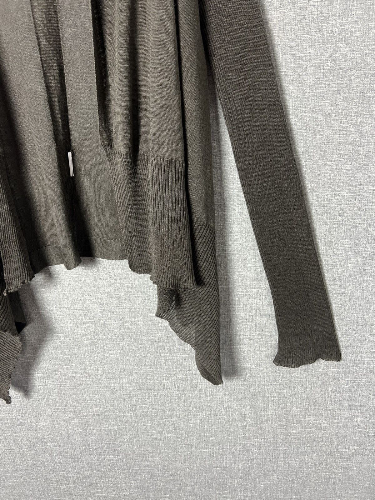 Rick Owens Avant-Garde Rick Owens NASKA S/S 12 Mesh Open Front Cardigan Size S / US 4 / IT 40 - 8 Thumbnail