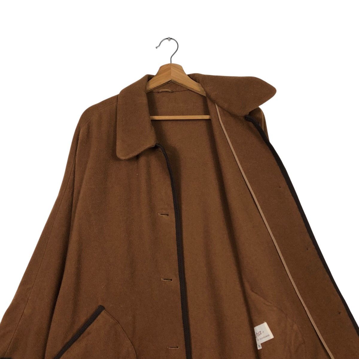 Designer × Japanese Brand × Vintage 📌Vintage Wool Oversized Button Jacket Scapa Issey Miyake Size US M / EU 48-50 / 2 - 13 Thumbnail