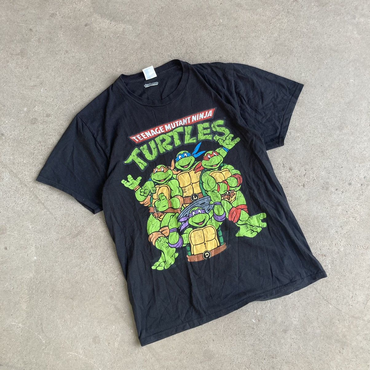 Band Tees × Nickelodeon × Vintage Teenage Mutant Ninja Turtles Size US M / EU 48-50 / 2 - 1 Thumbnail